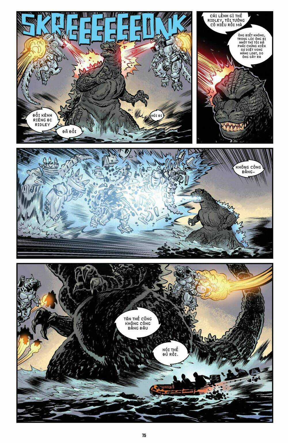 Đại Chiến Godzilla Chapter 1 trang 63