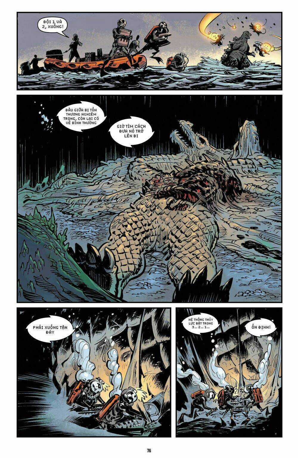 Đại Chiến Godzilla Chapter 1 trang 64