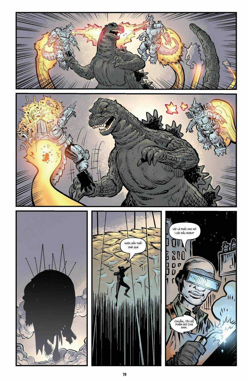 Đại Chiến Godzilla Chapter 1 trang 67