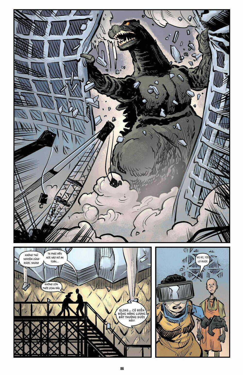 Đại Chiến Godzilla Chapter 1 trang 73