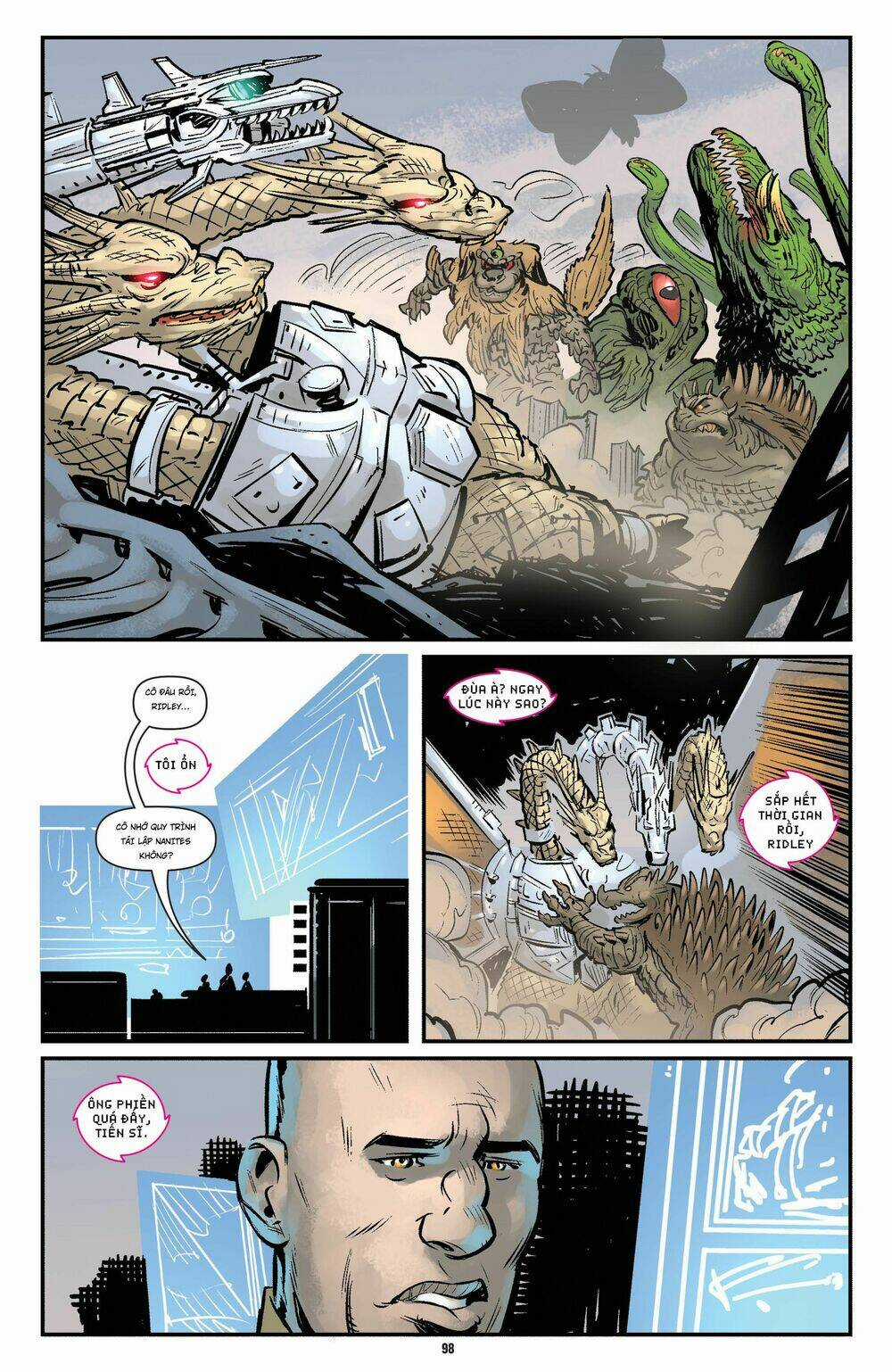 Đại Chiến Godzilla Chapter 1 trang 83