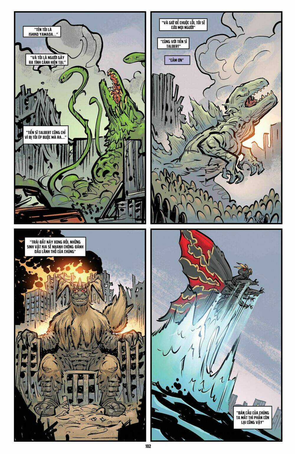Đại Chiến Godzilla Chapter 1 trang 87