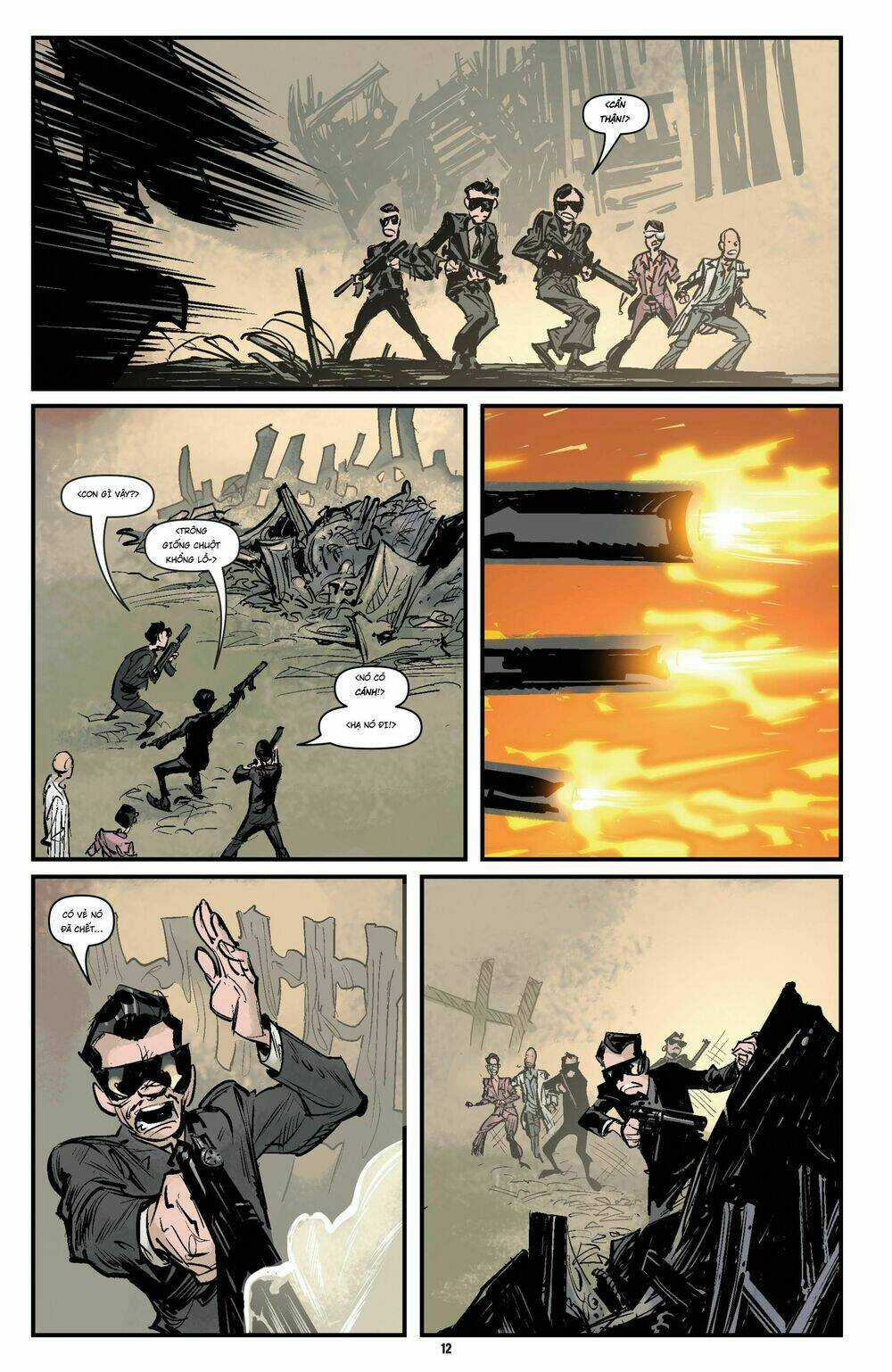 Đại Chiến Godzilla Chapter 1 trang 9