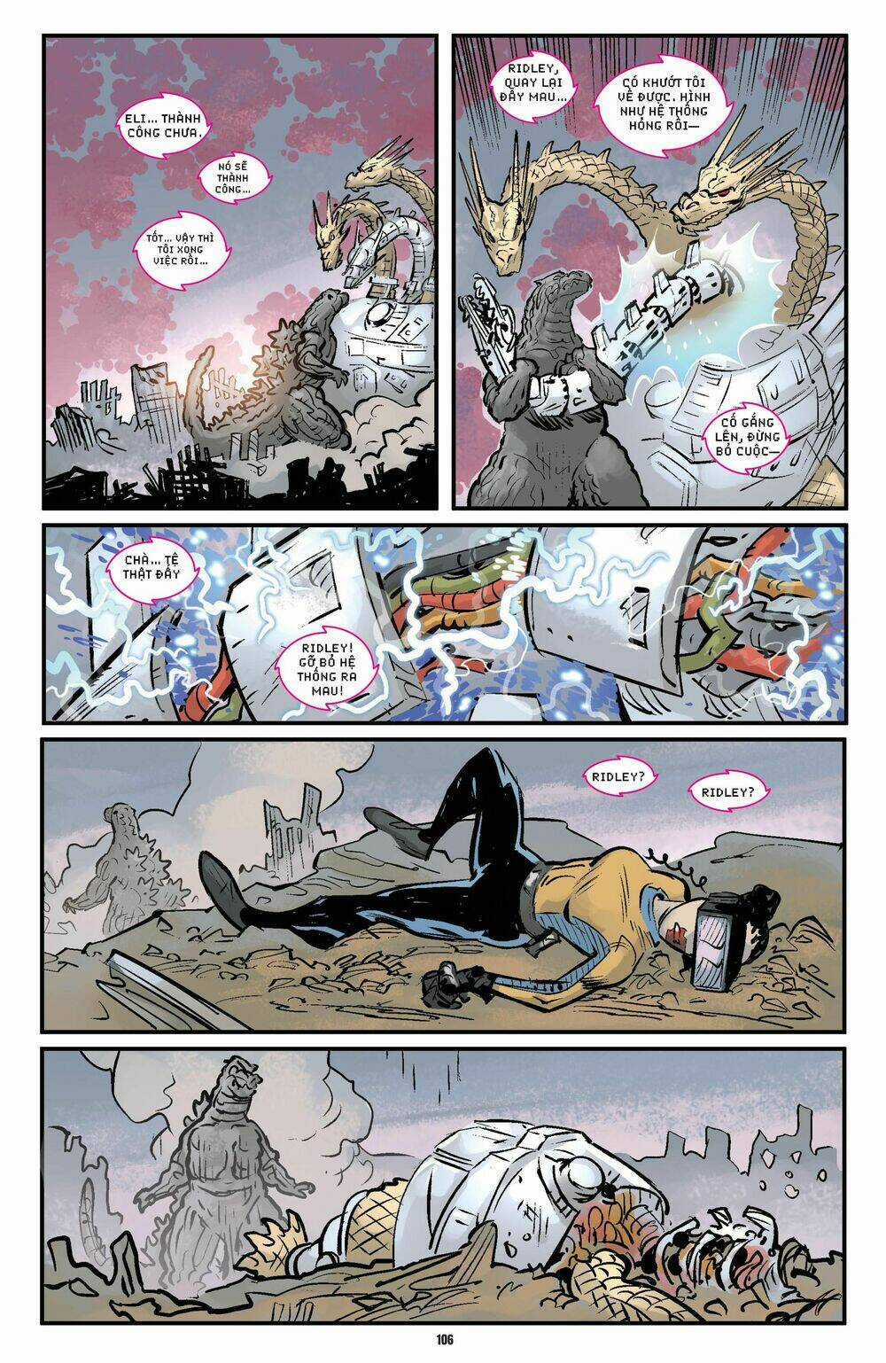 Đại Chiến Godzilla Chapter 1 trang 90