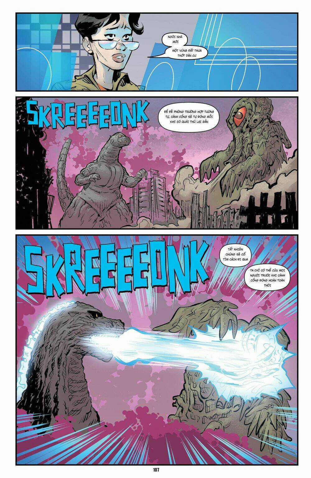 Đại Chiến Godzilla Chapter 1 trang 91