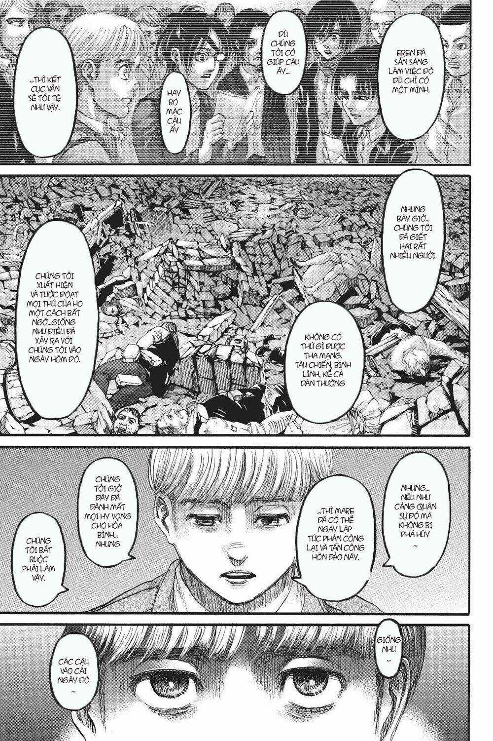 Đại Chiến Người Khổng Lồ Chapter 106 trang 42