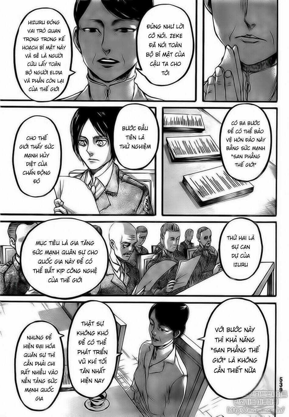 Đại Chiến Người Khổng Lồ Chapter 107 trang 20