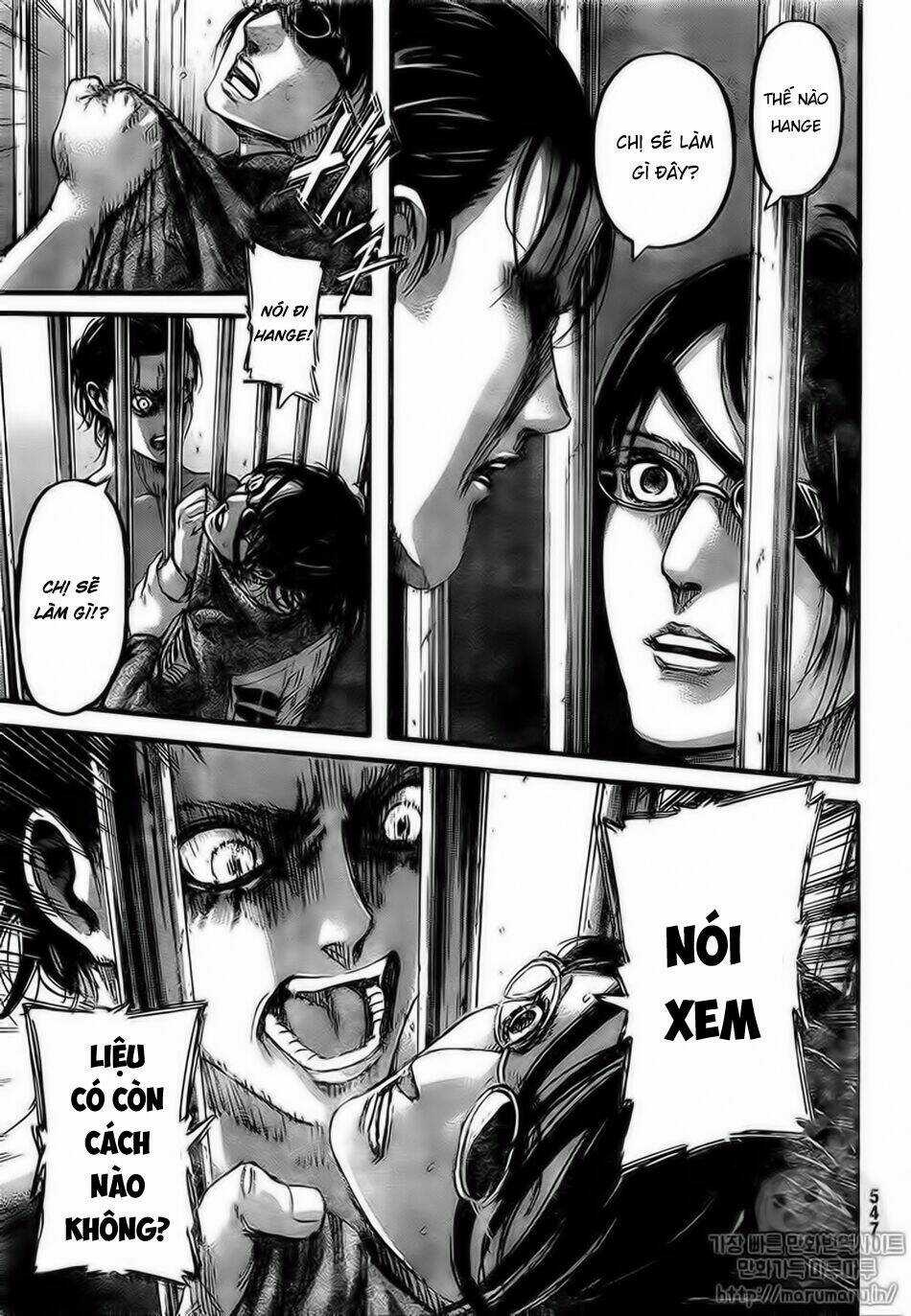 Đại Chiến Người Khổng Lồ Chapter 107 trang 28