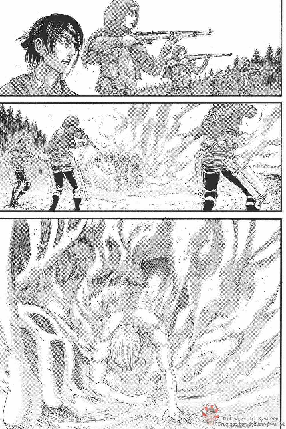 Đại Chiến Người Khổng Lồ Chapter 115 trang 35