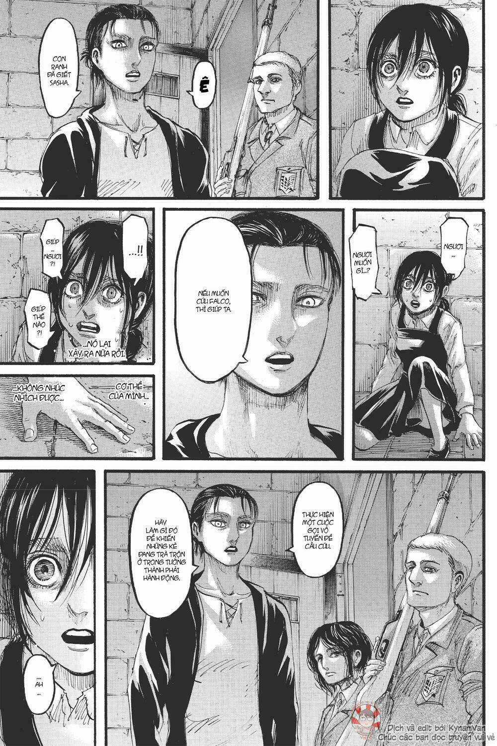 Đại Chiến Người Khổng Lồ Chapter 115 trang 43