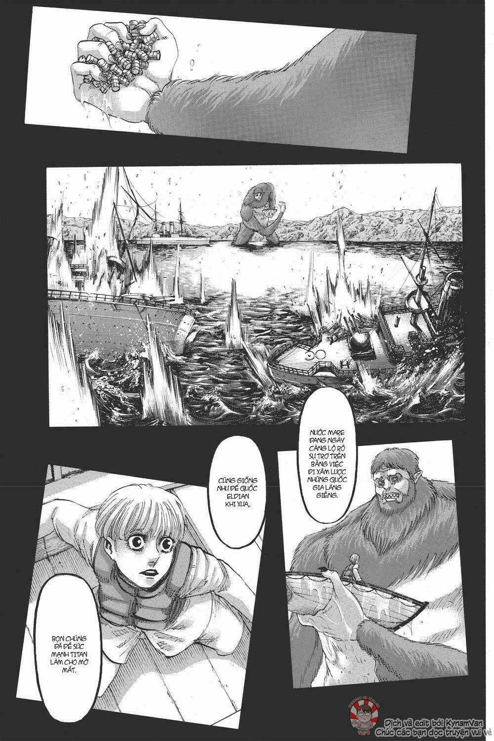 Đại Chiến Người Khổng Lồ Chapter 115 trang 7