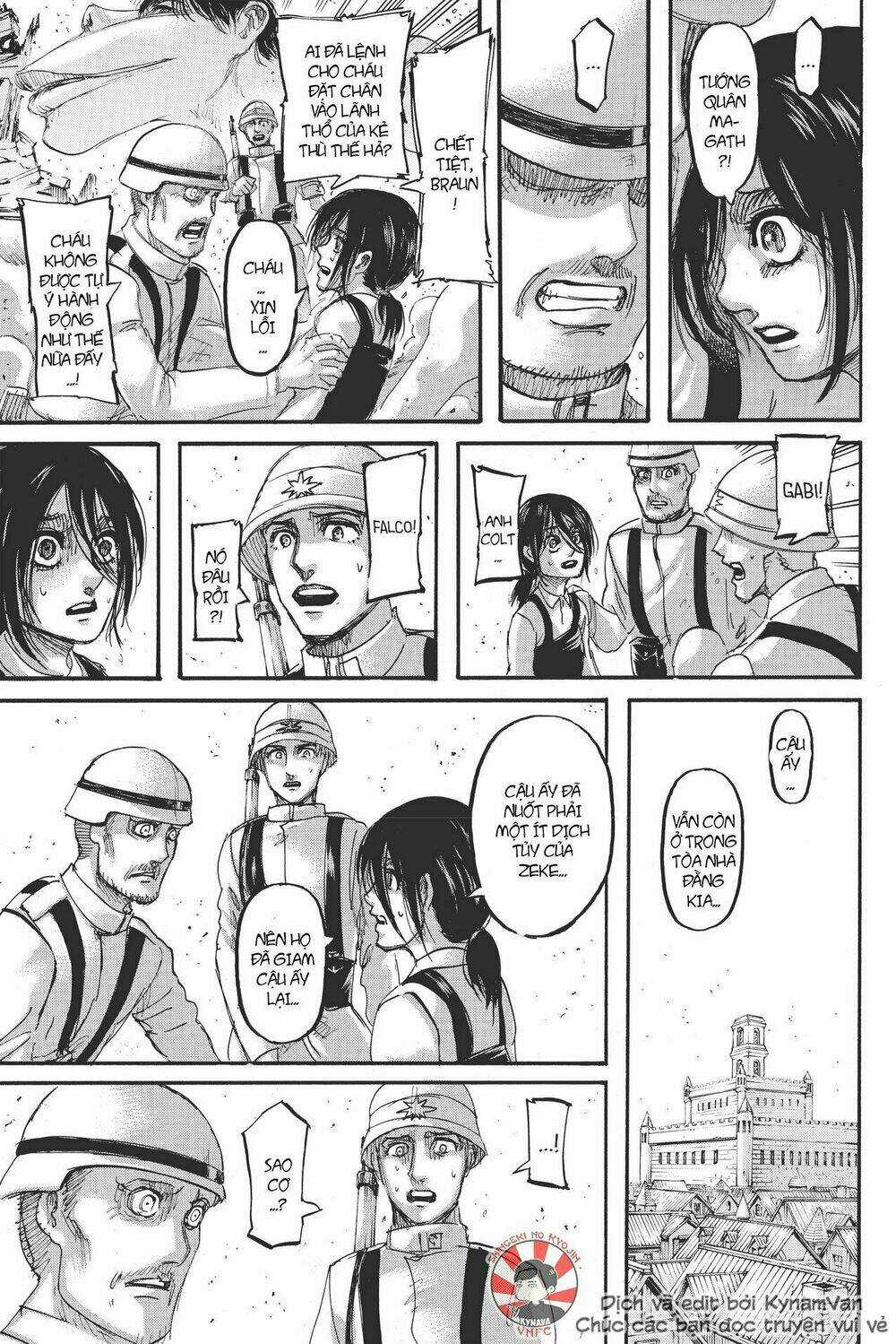 Đại Chiến Người Khổng Lồ Chapter 117 trang 15