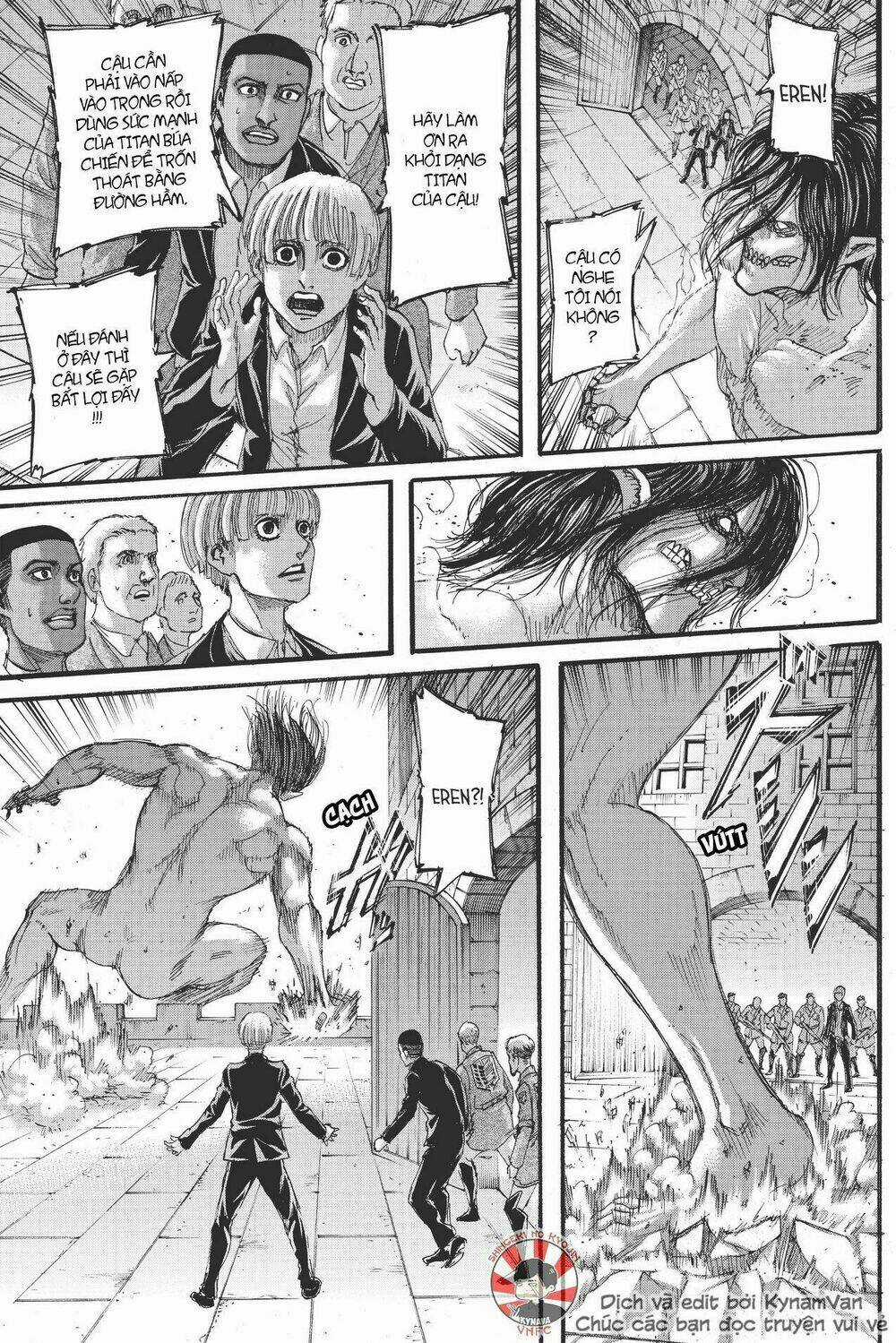 Đại Chiến Người Khổng Lồ Chapter 117 trang 9