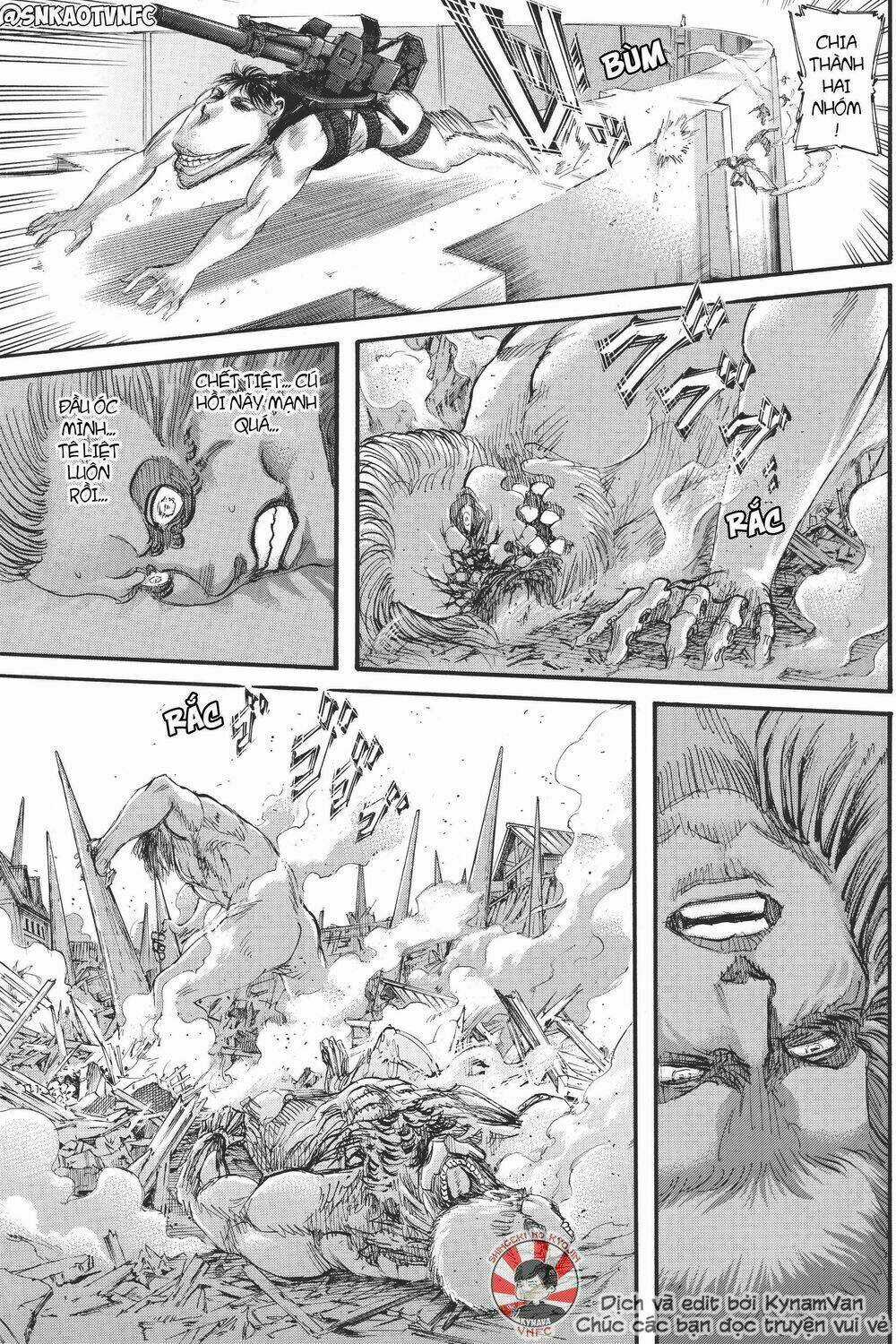 Đại Chiến Người Khổng Lồ Chapter 118 trang 5