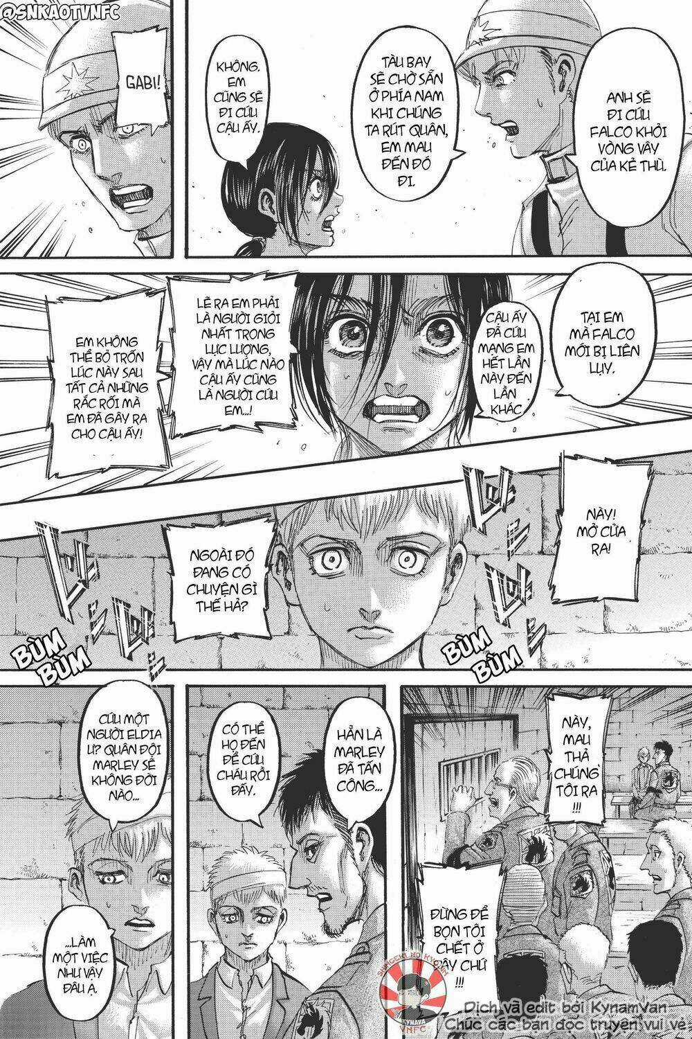 Đại Chiến Người Khổng Lồ Chapter 118 trang 7