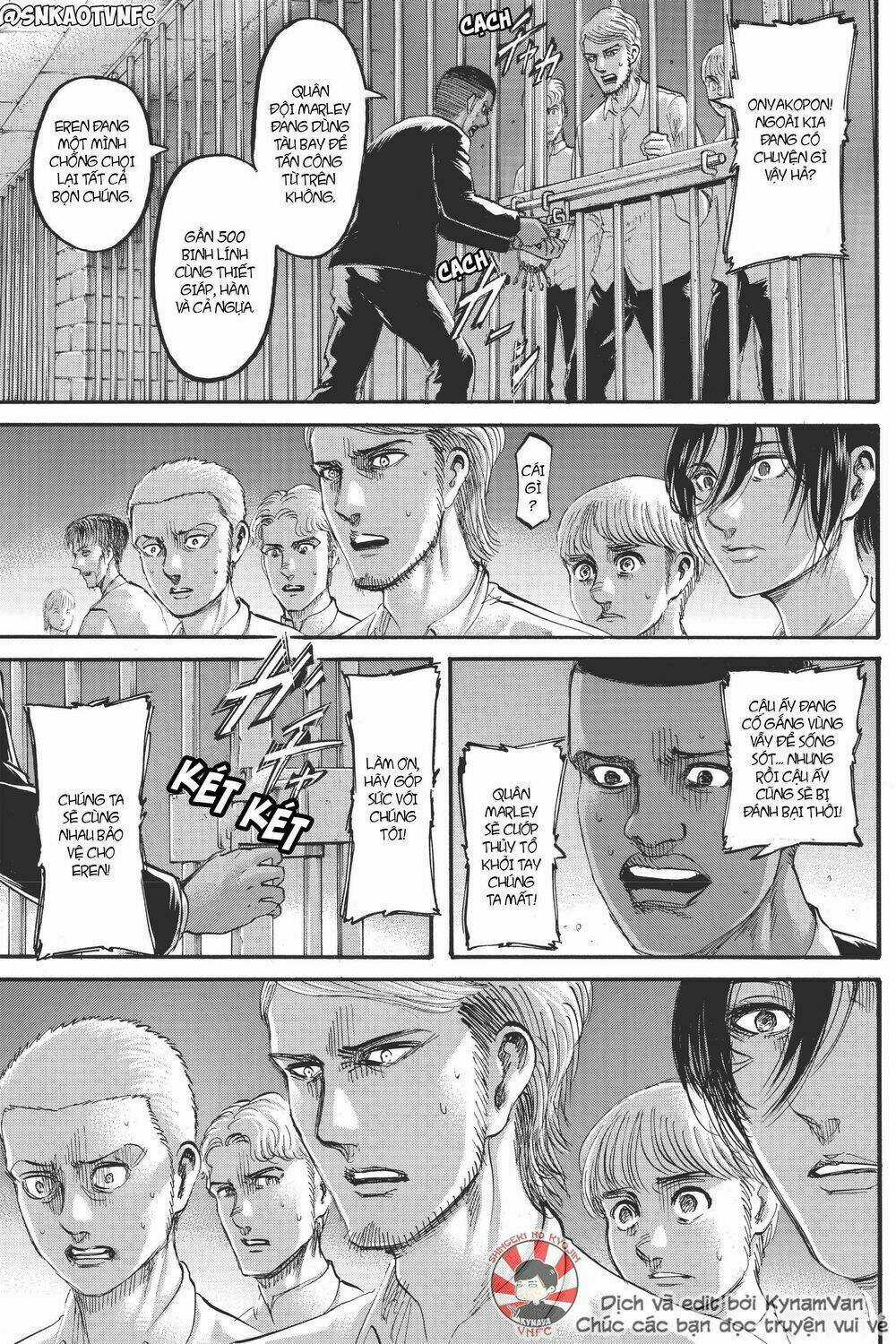 Đại Chiến Người Khổng Lồ Chapter 118 trang 9