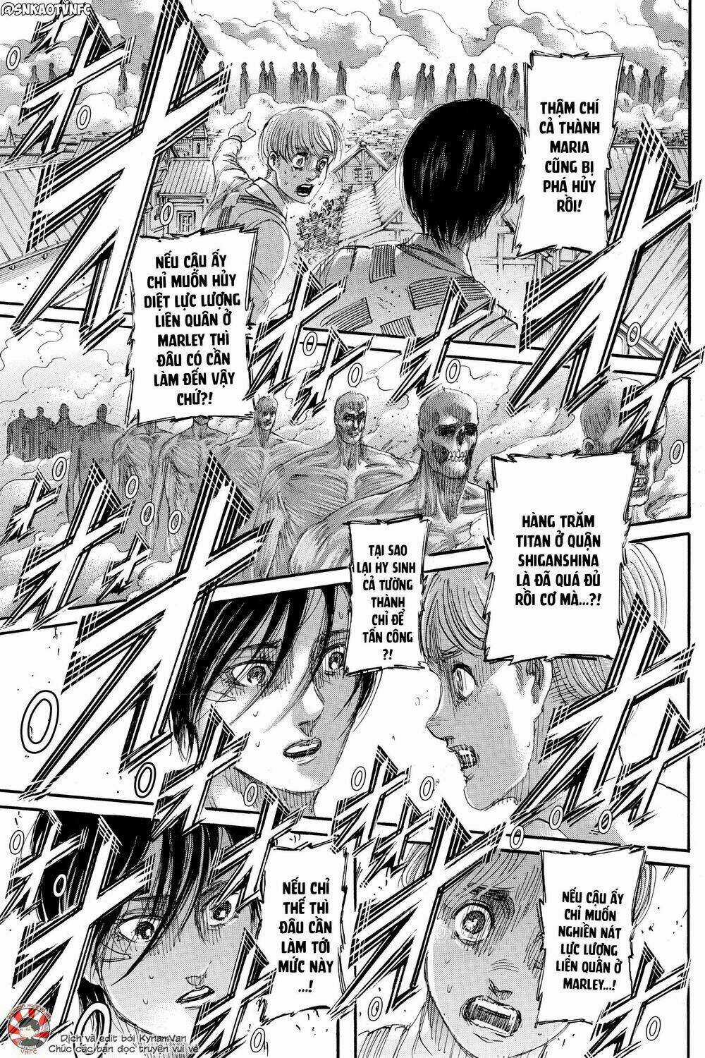 Đại Chiến Người Khổng Lồ Chapter 123 trang 34