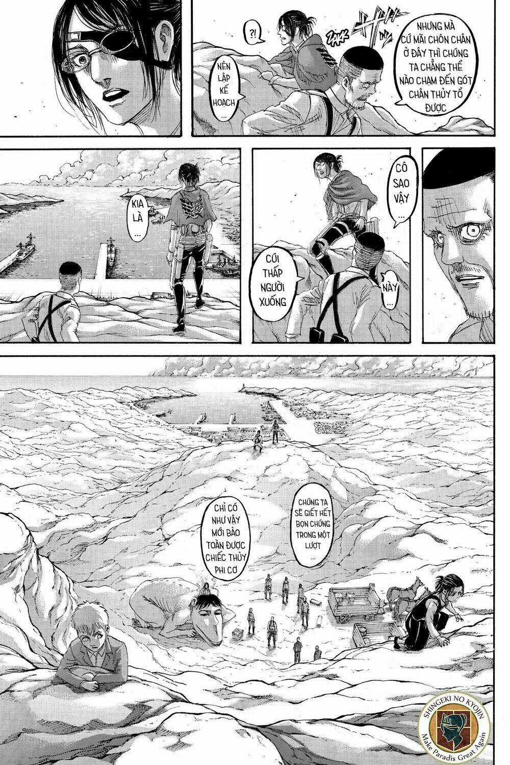 Đại Chiến Người Khổng Lồ Chapter 128 trang 2