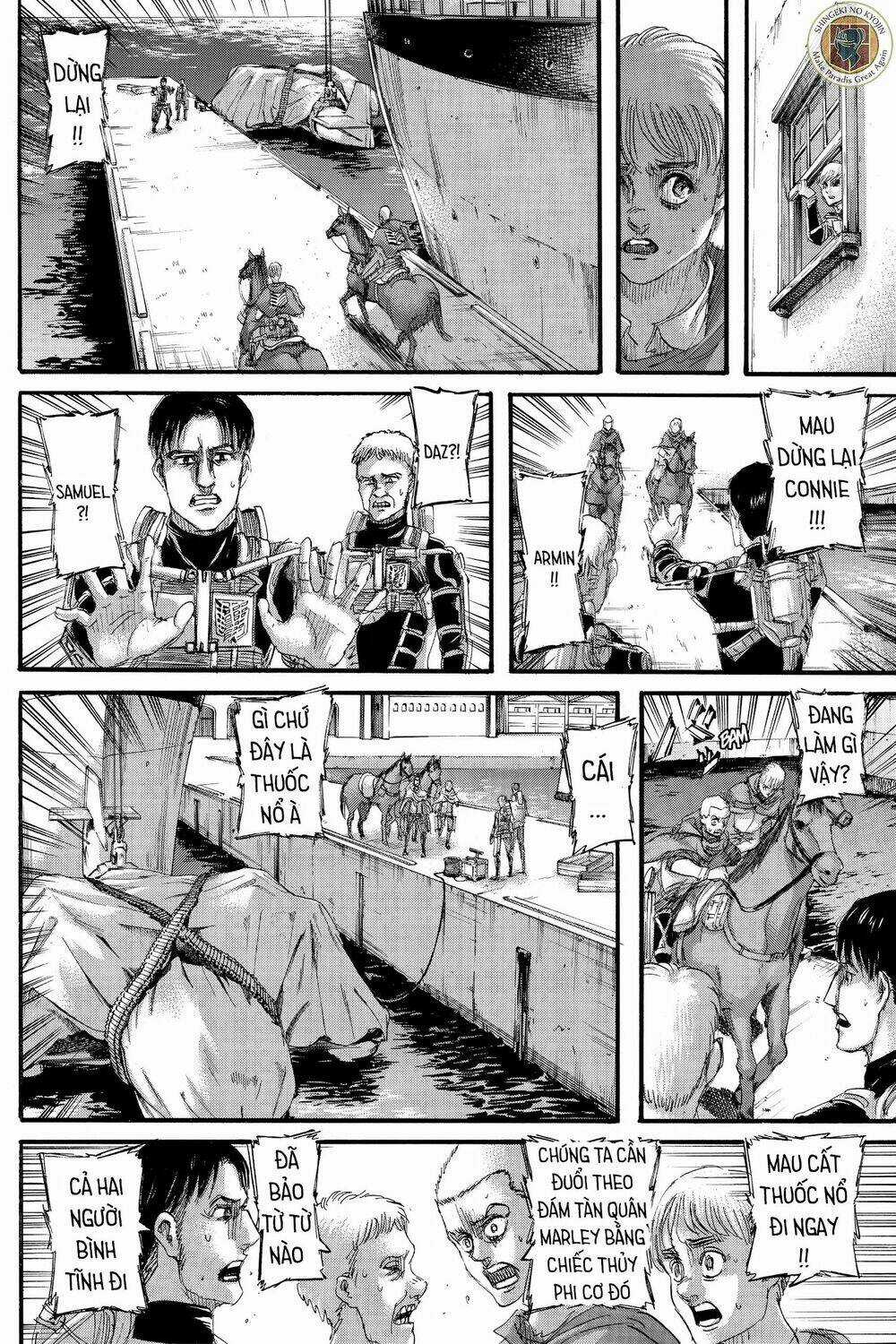 Đại Chiến Người Khổng Lồ Chapter 128 trang 21