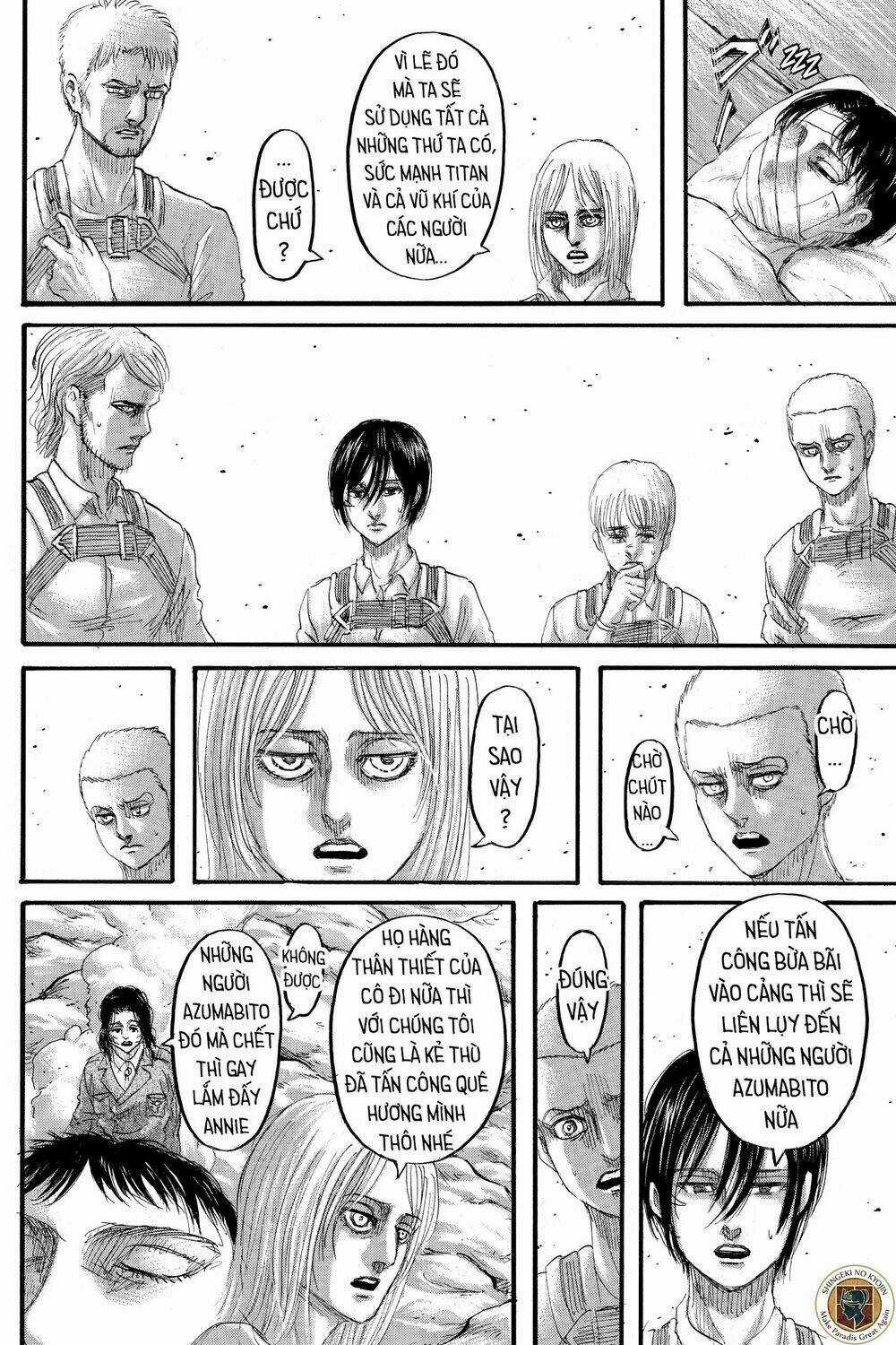 Đại Chiến Người Khổng Lồ Chapter 128 trang 3