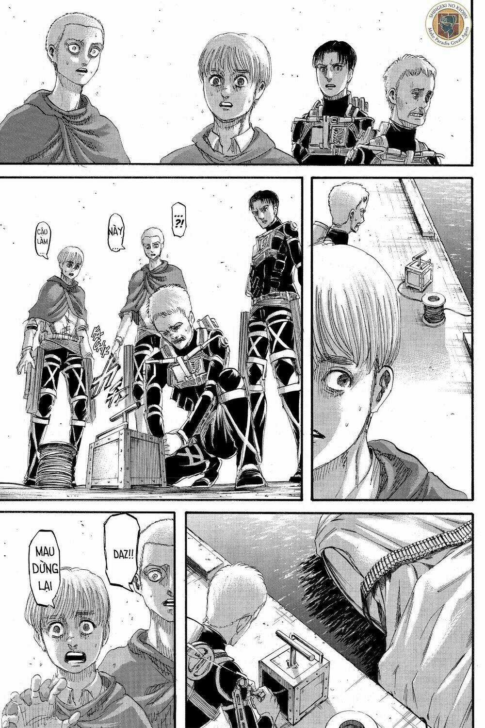 Đại Chiến Người Khổng Lồ Chapter 128 trang 34