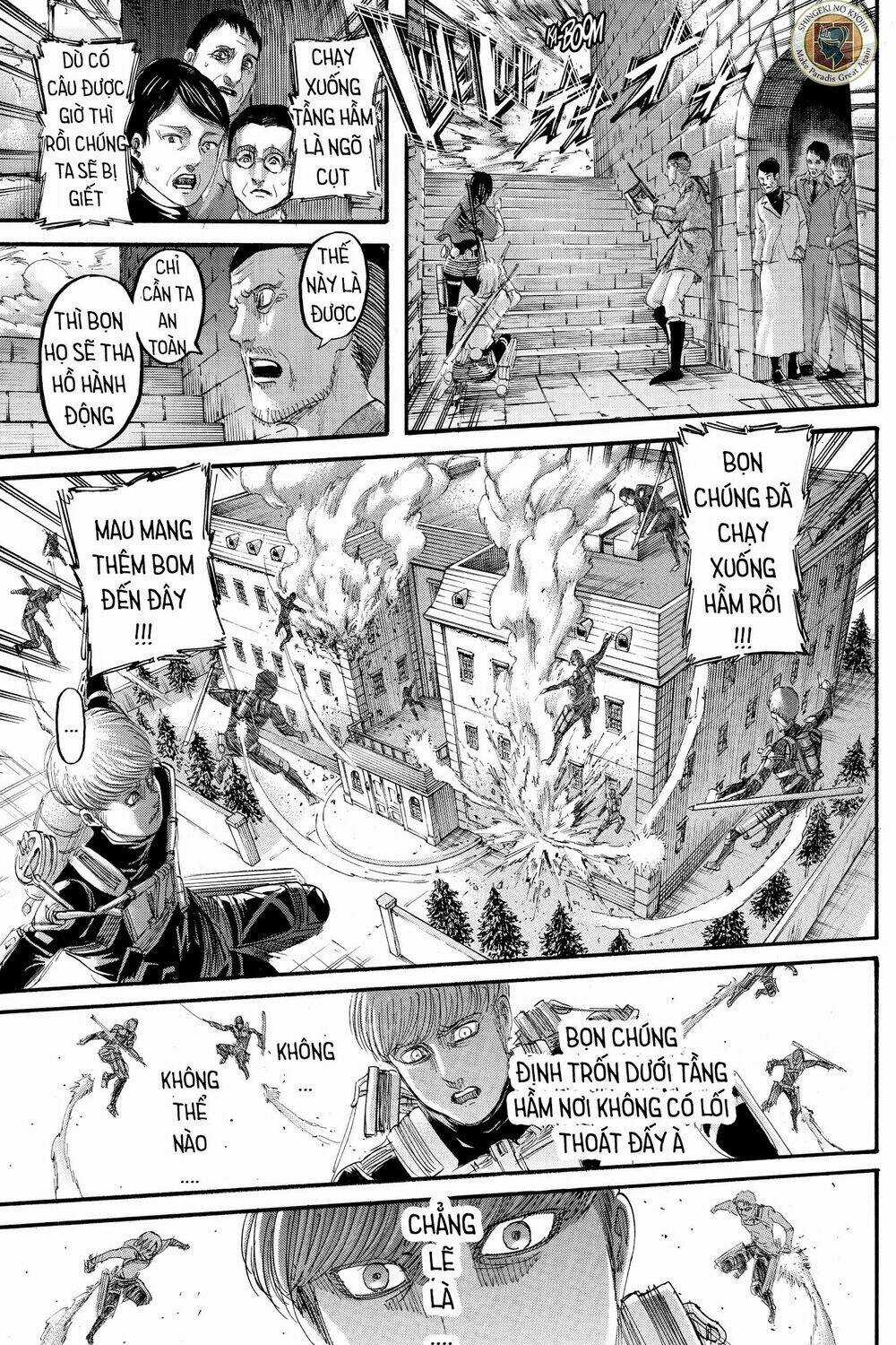 Đại Chiến Người Khổng Lồ Chapter 128 trang 38