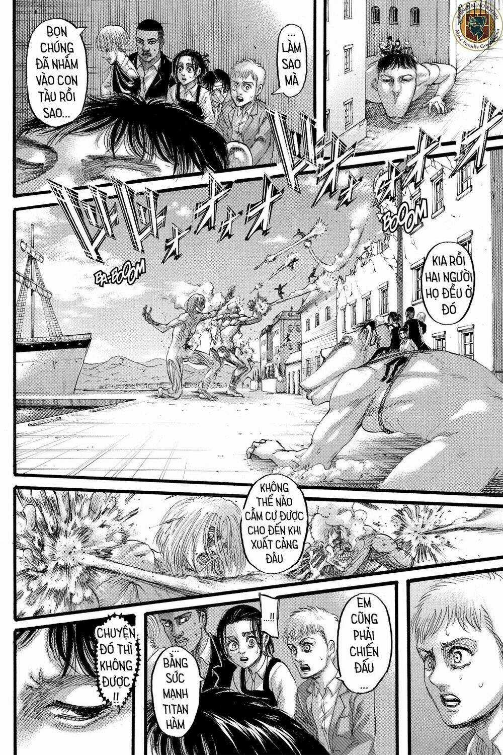 Đại Chiến Người Khổng Lồ Chapter 129 trang 17