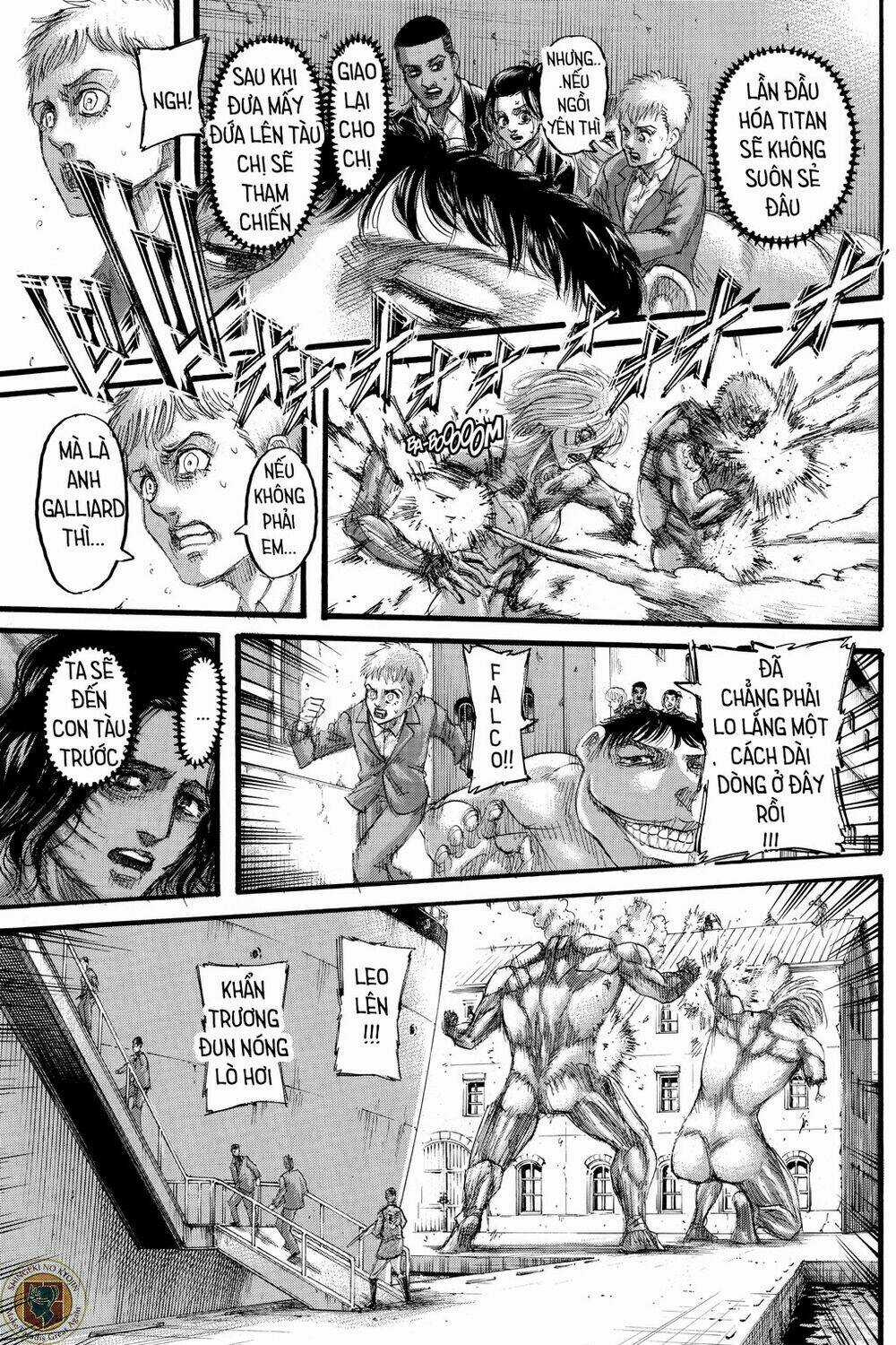 Đại Chiến Người Khổng Lồ Chapter 129 trang 18