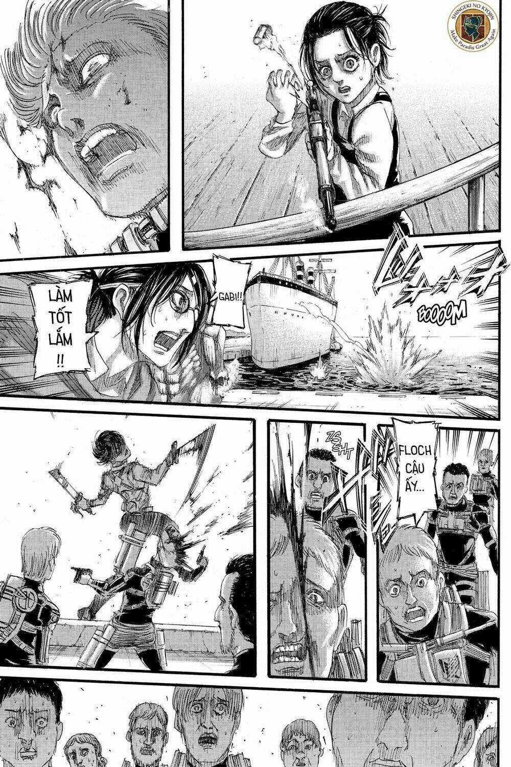 Đại Chiến Người Khổng Lồ Chapter 129 trang 32