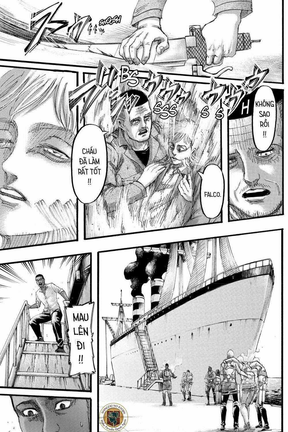 Đại Chiến Người Khổng Lồ Chapter 129 trang 36