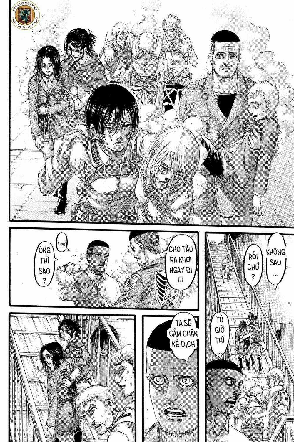 Đại Chiến Người Khổng Lồ Chapter 129 trang 37