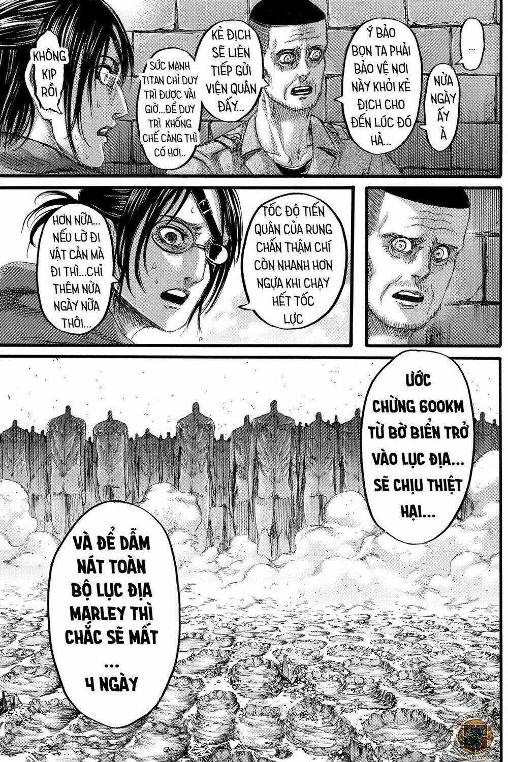 Đại Chiến Người Khổng Lồ Chapter 129 trang 4