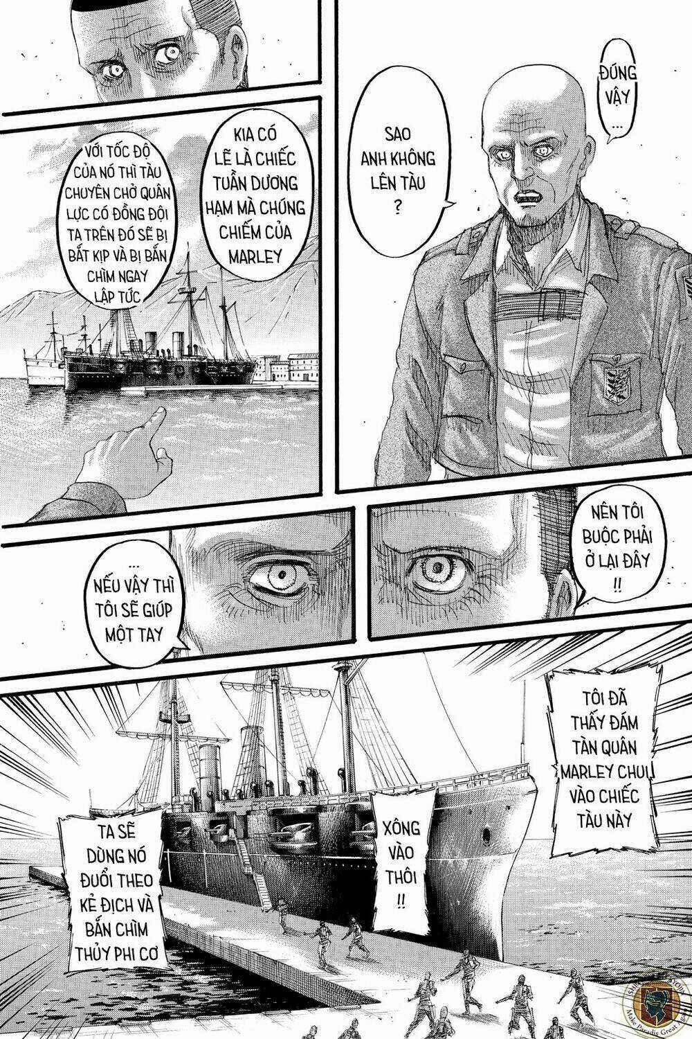 Đại Chiến Người Khổng Lồ Chapter 129 trang 40