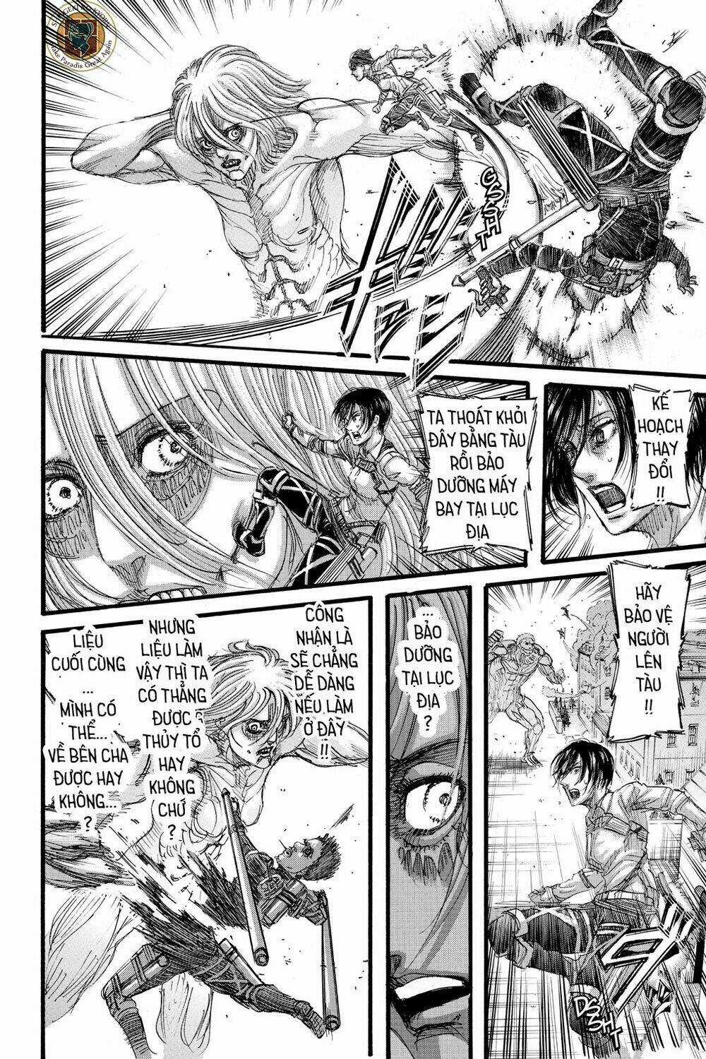 Đại Chiến Người Khổng Lồ Chapter 129 trang 9