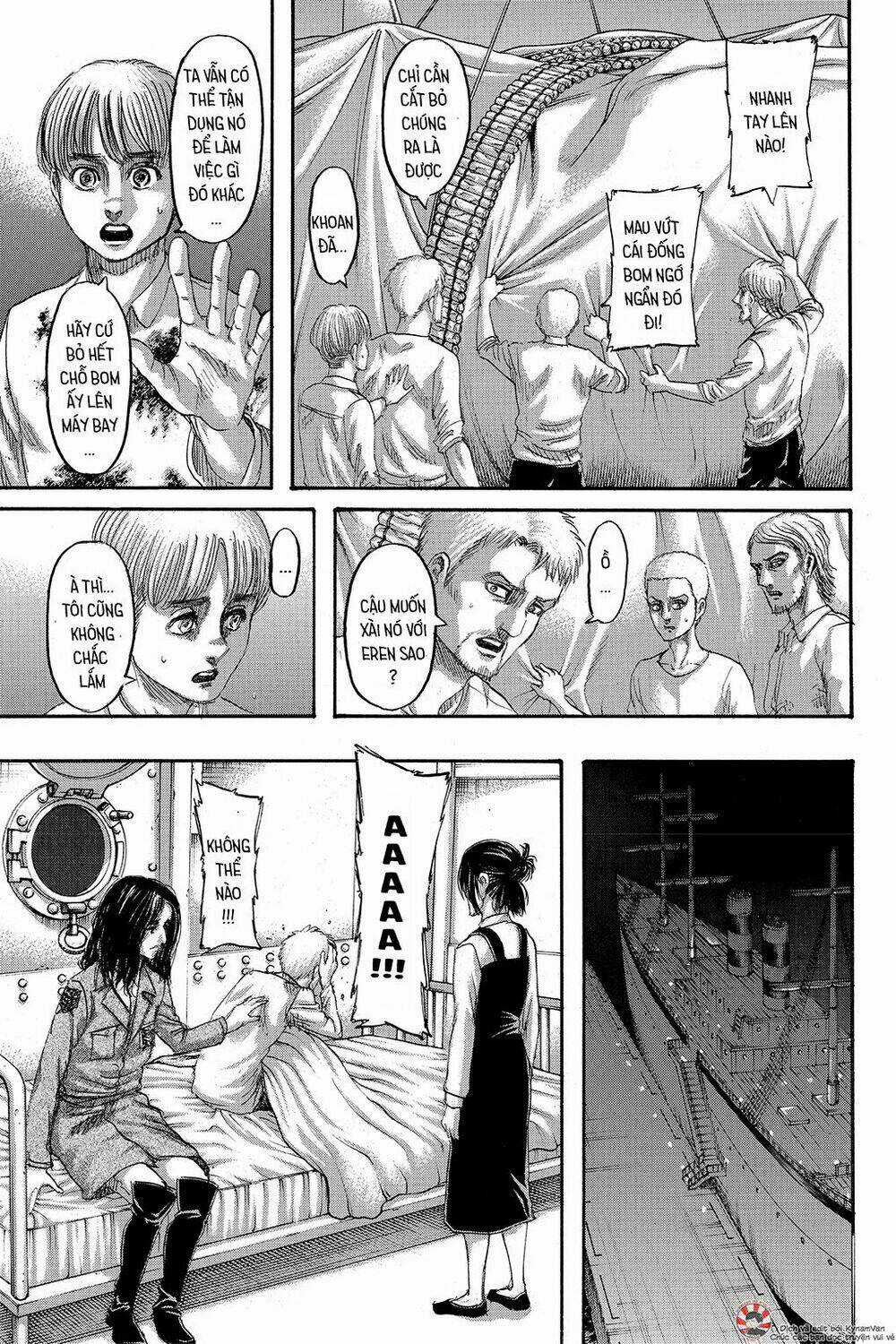 Đại Chiến Người Khổng Lồ Chapter 132 trang 2