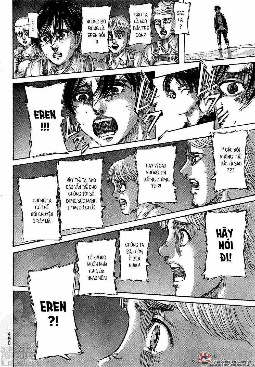 Đại Chiến Người Khổng Lồ Chapter 133 trang 18