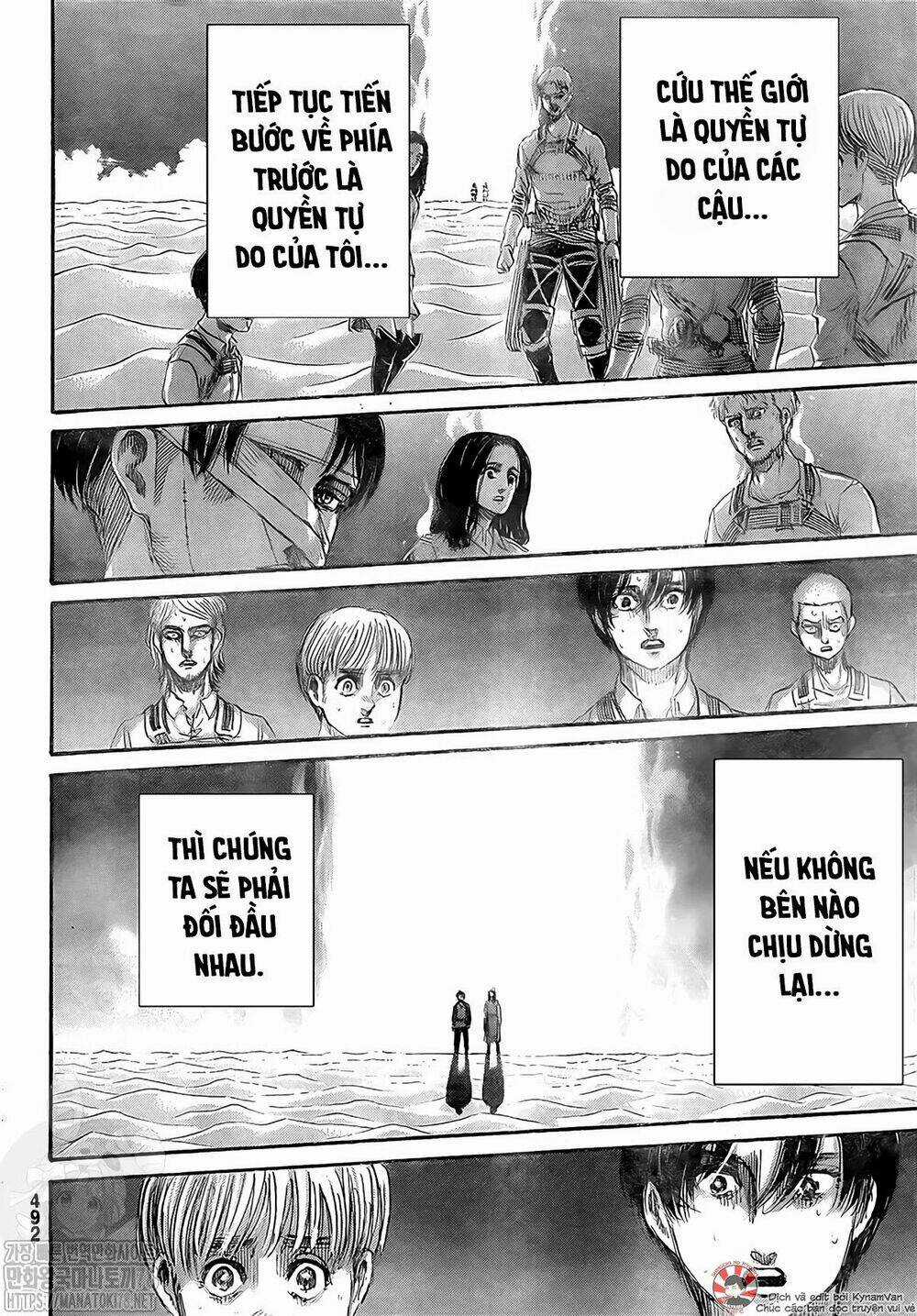 Đại Chiến Người Khổng Lồ Chapter 133 trang 20