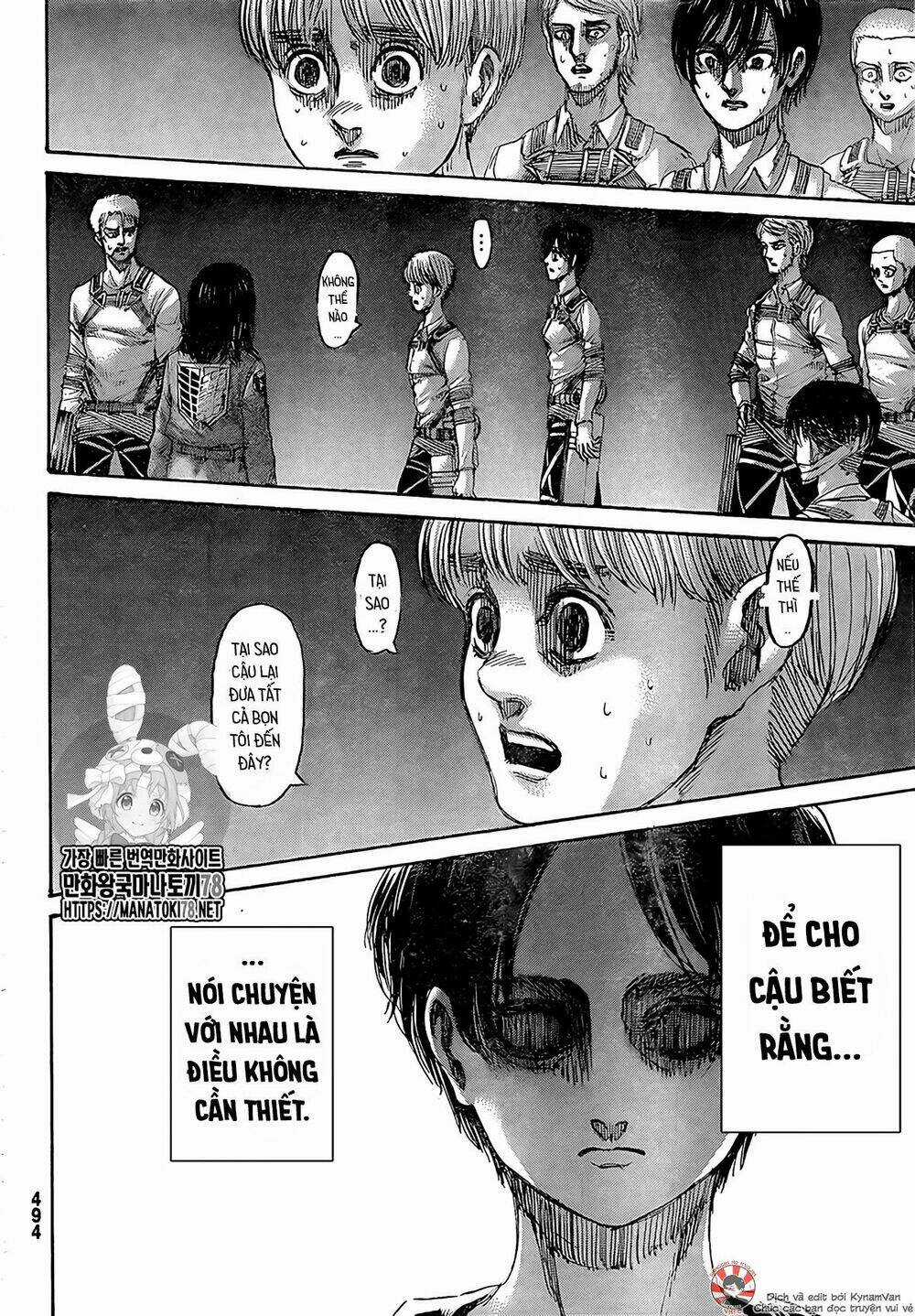 Đại Chiến Người Khổng Lồ Chapter 133 trang 22