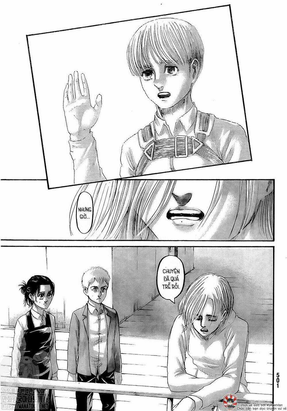 Đại Chiến Người Khổng Lồ Chapter 133 trang 29