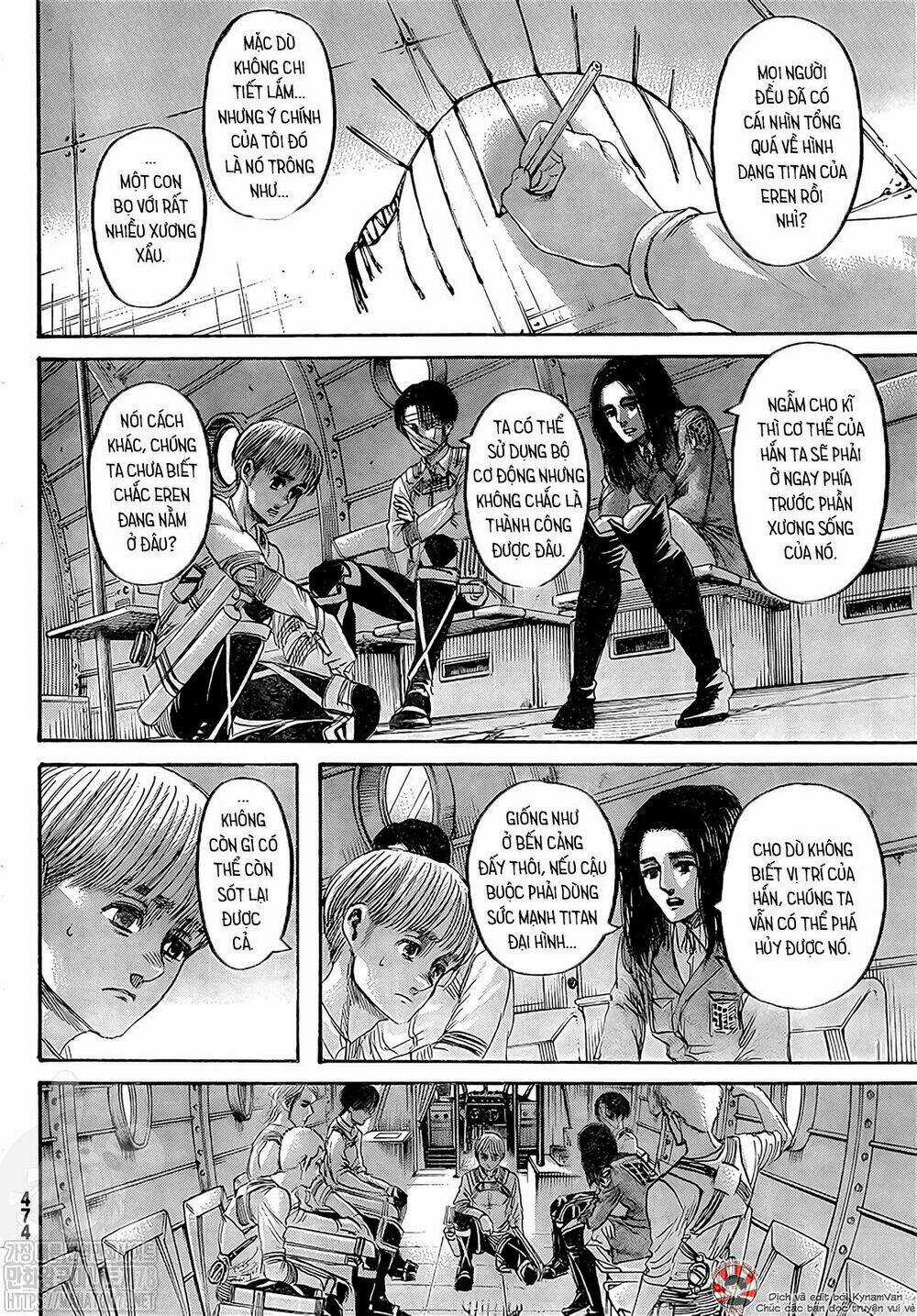 Đại Chiến Người Khổng Lồ Chapter 133 trang 3