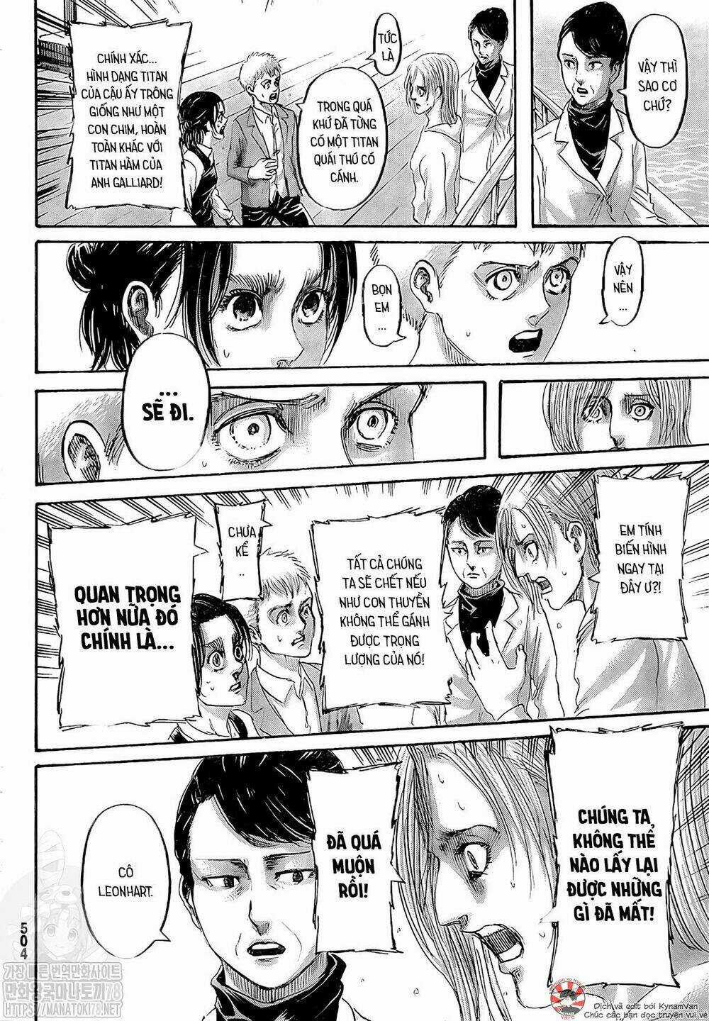 Đại Chiến Người Khổng Lồ Chapter 133 trang 32