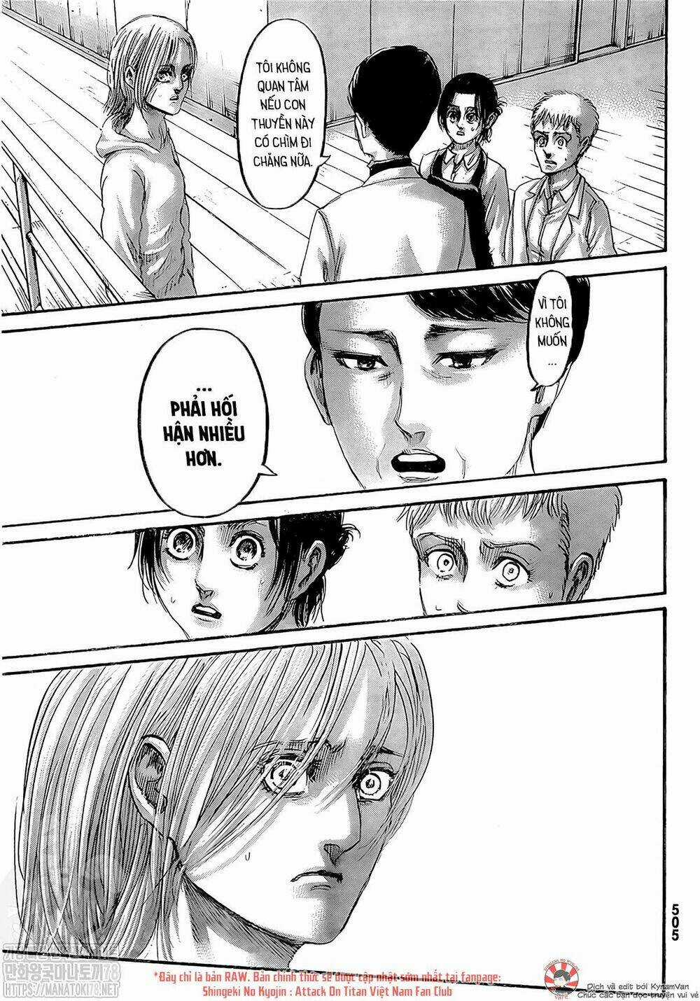 Đại Chiến Người Khổng Lồ Chapter 133 trang 33