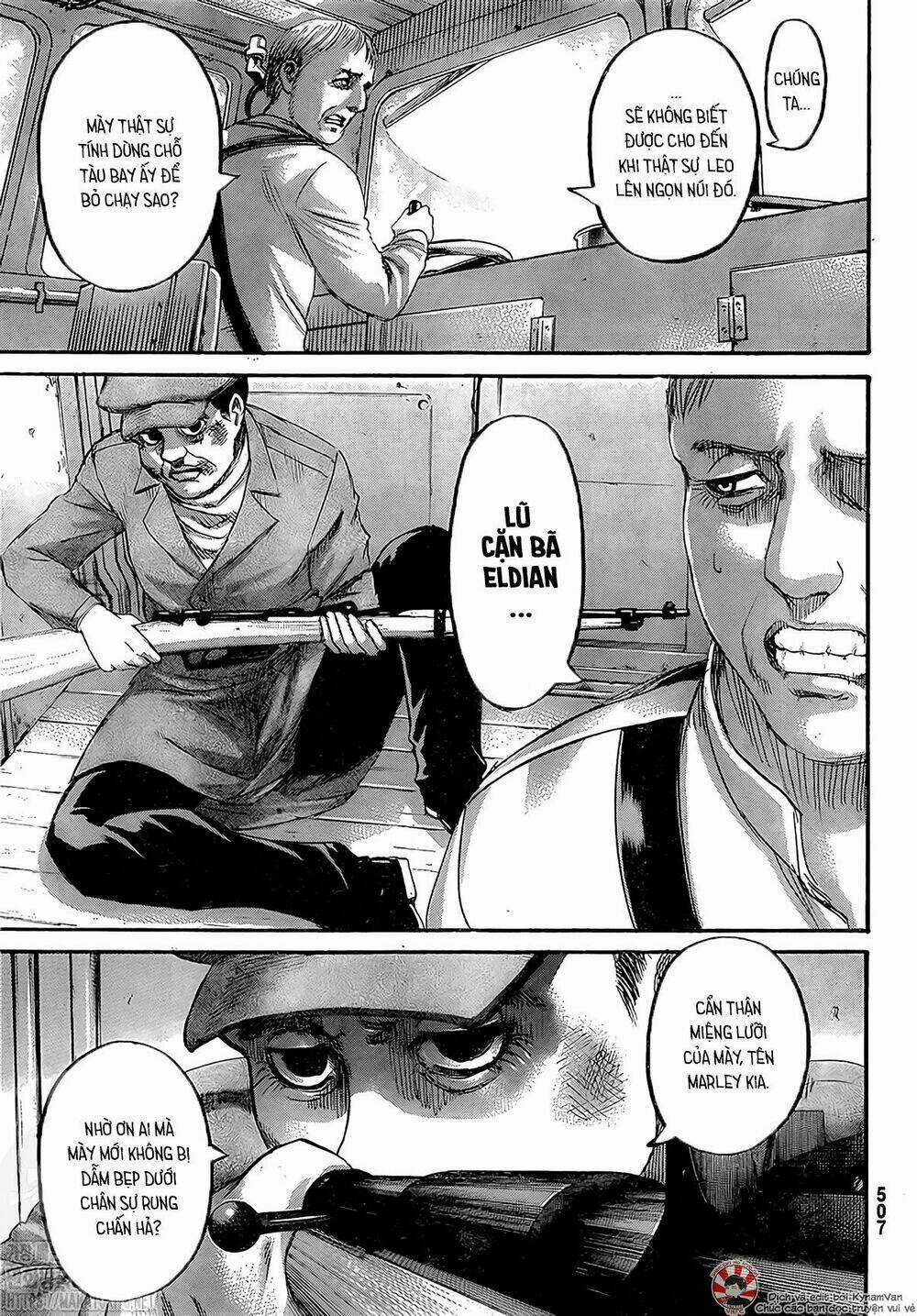 Đại Chiến Người Khổng Lồ Chapter 133 trang 35