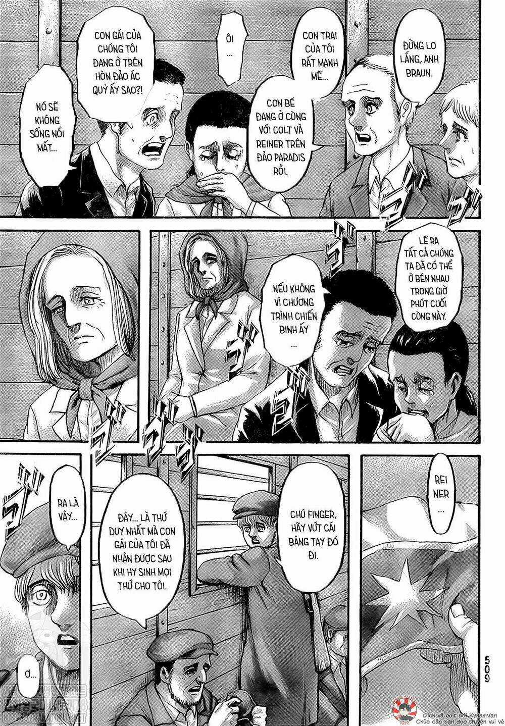 Đại Chiến Người Khổng Lồ Chapter 133 trang 37