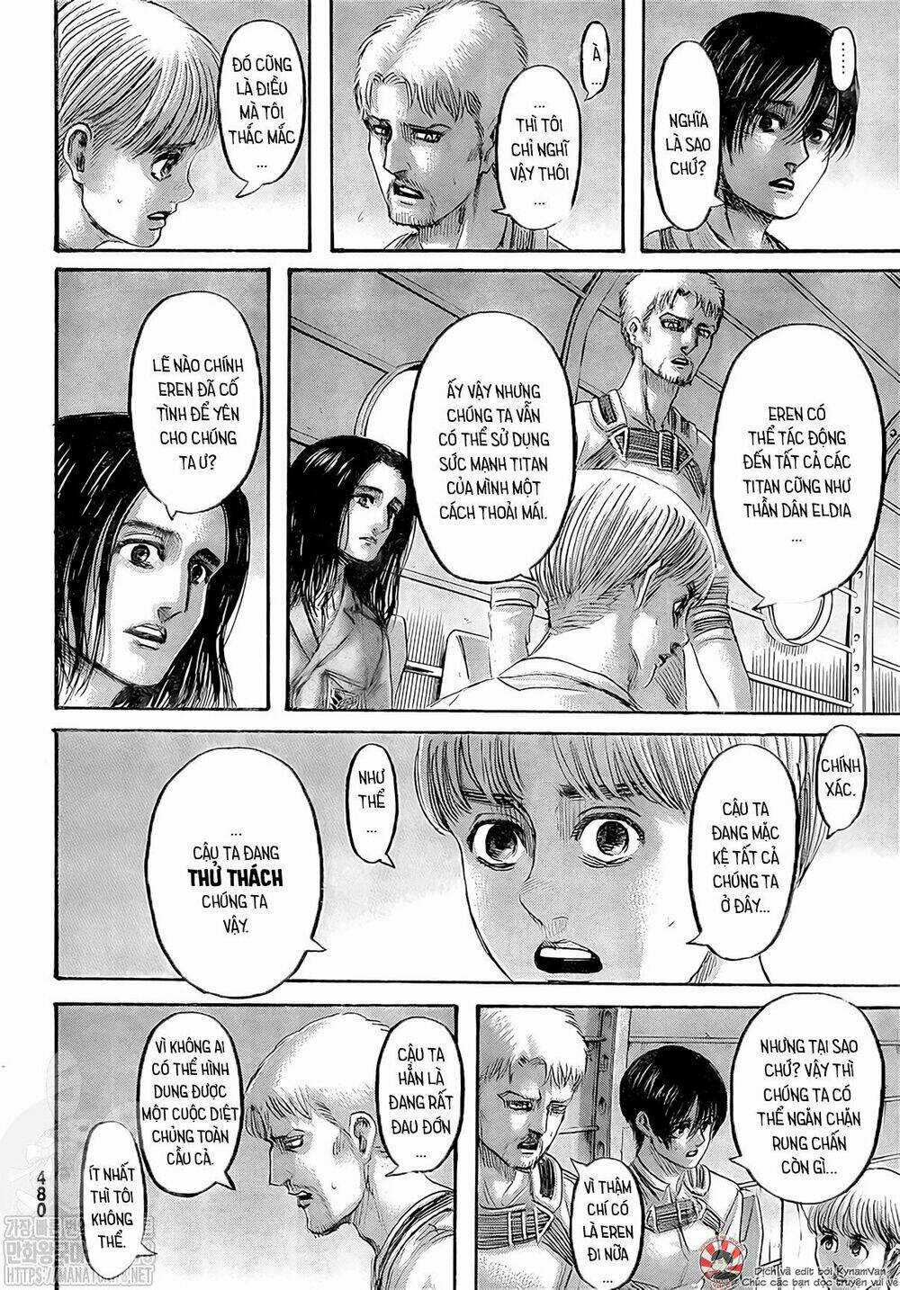 Đại Chiến Người Khổng Lồ Chapter 133 trang 9