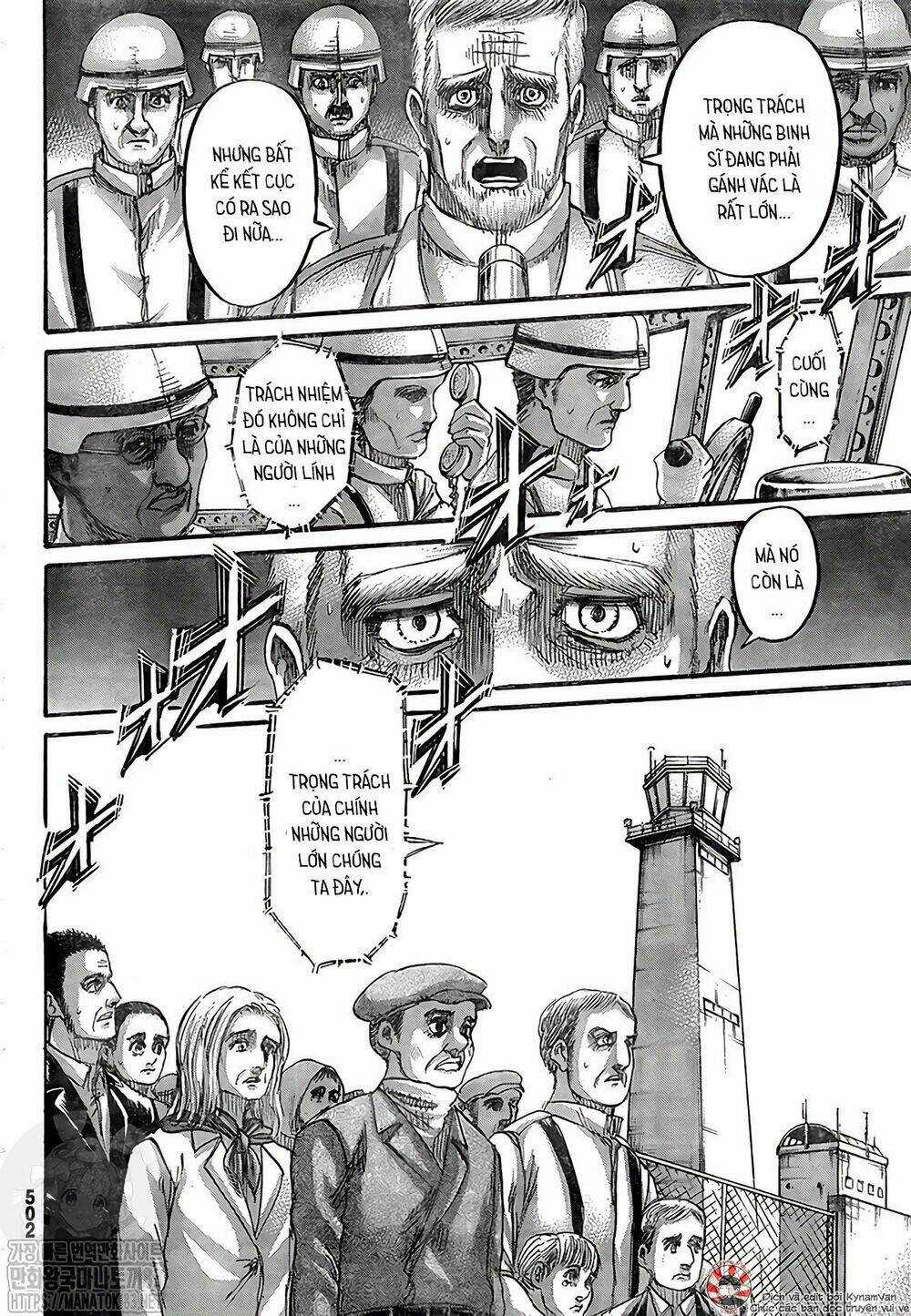 Đại Chiến Người Khổng Lồ Chapter 134 trang 10