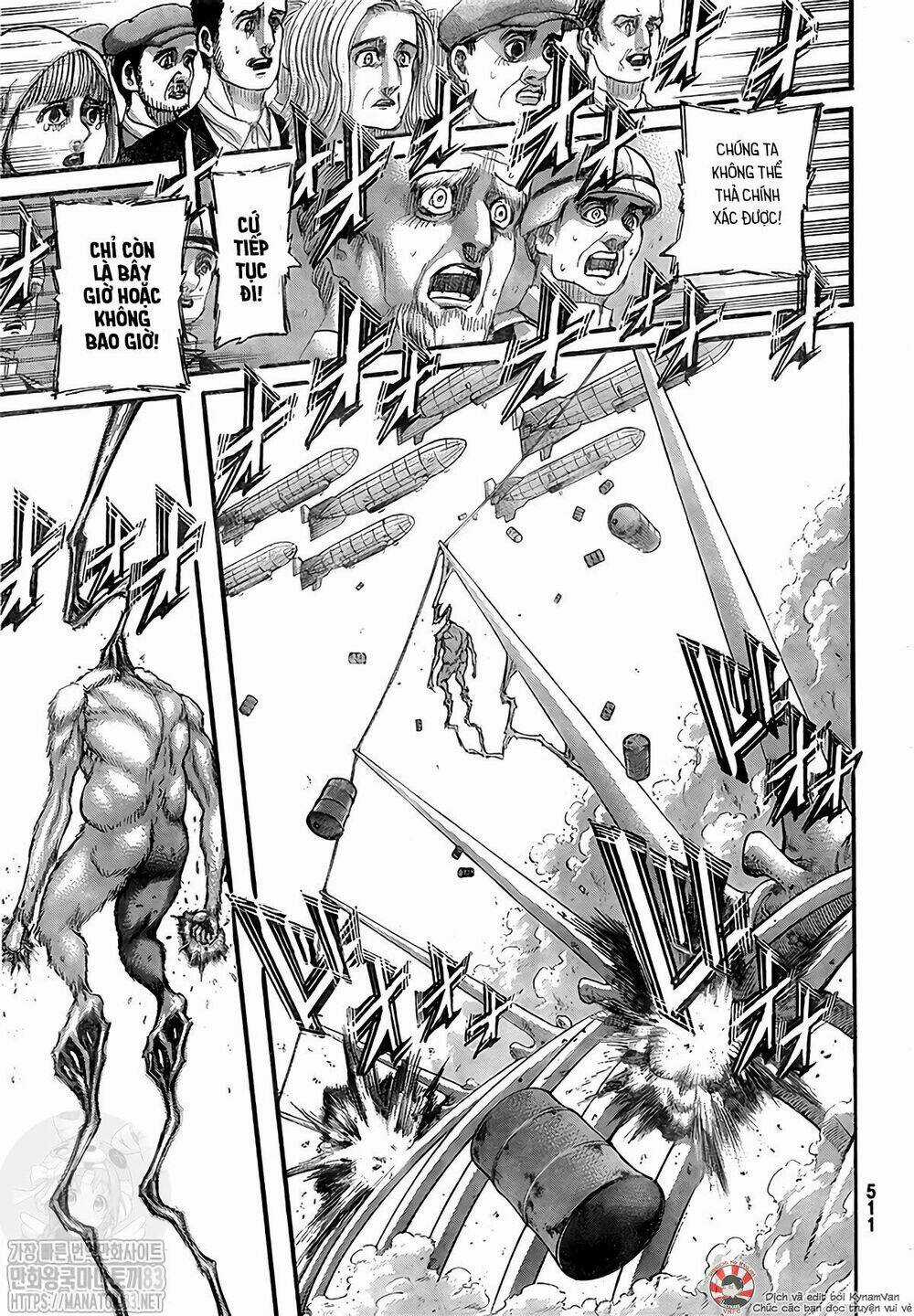 Đại Chiến Người Khổng Lồ Chapter 134 trang 19