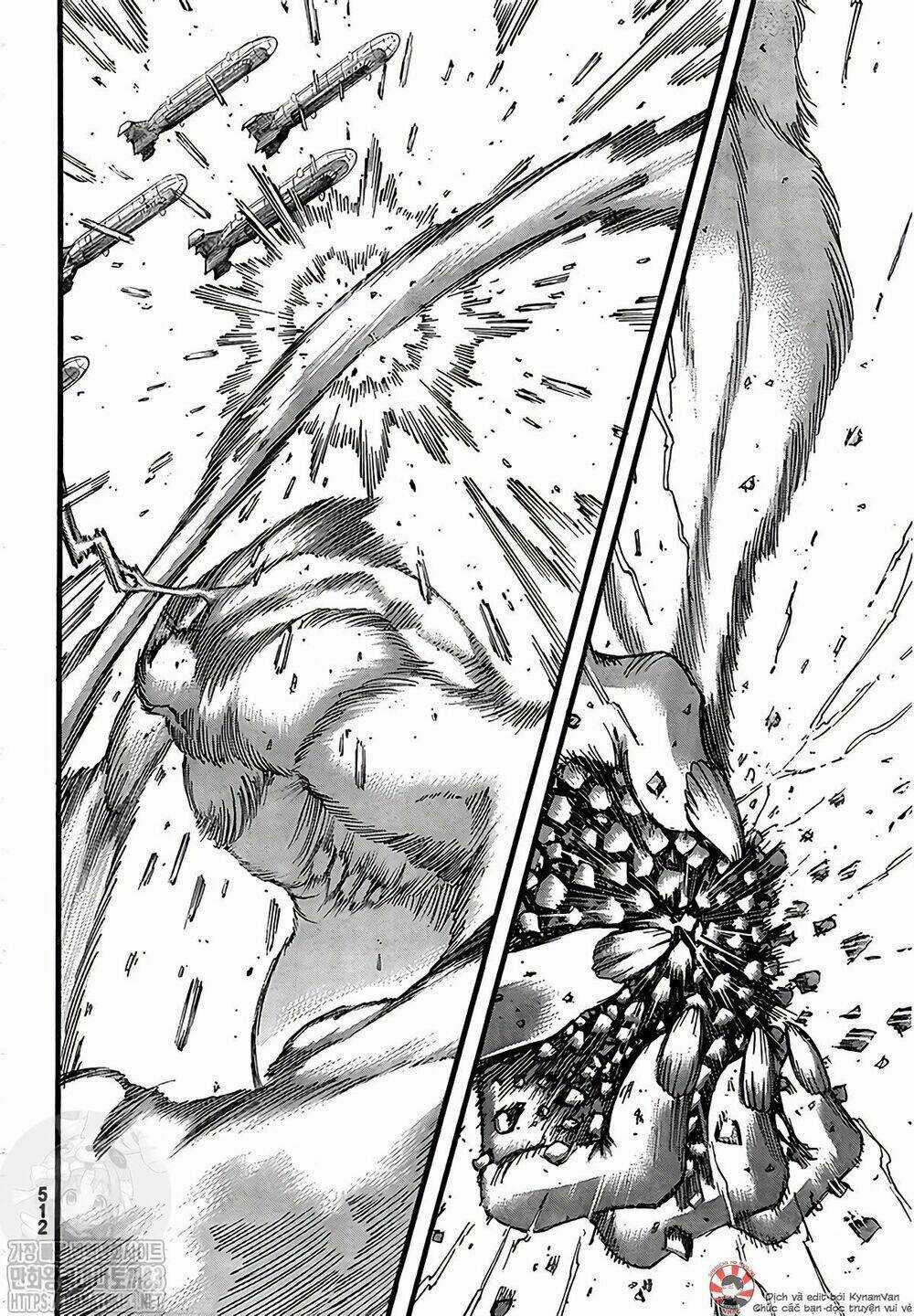 Đại Chiến Người Khổng Lồ Chapter 134 trang 20