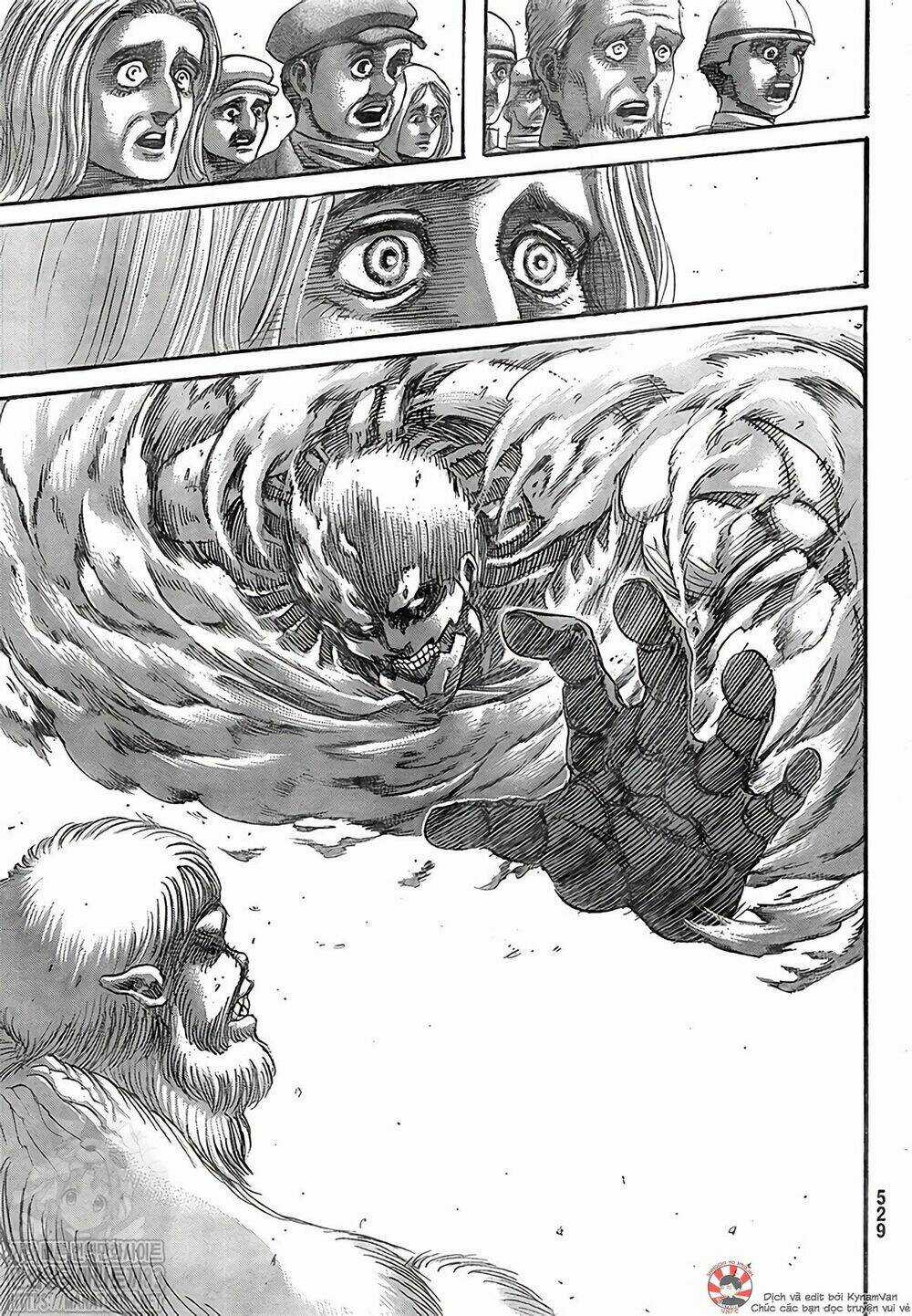 Đại Chiến Người Khổng Lồ Chapter 134 trang 37