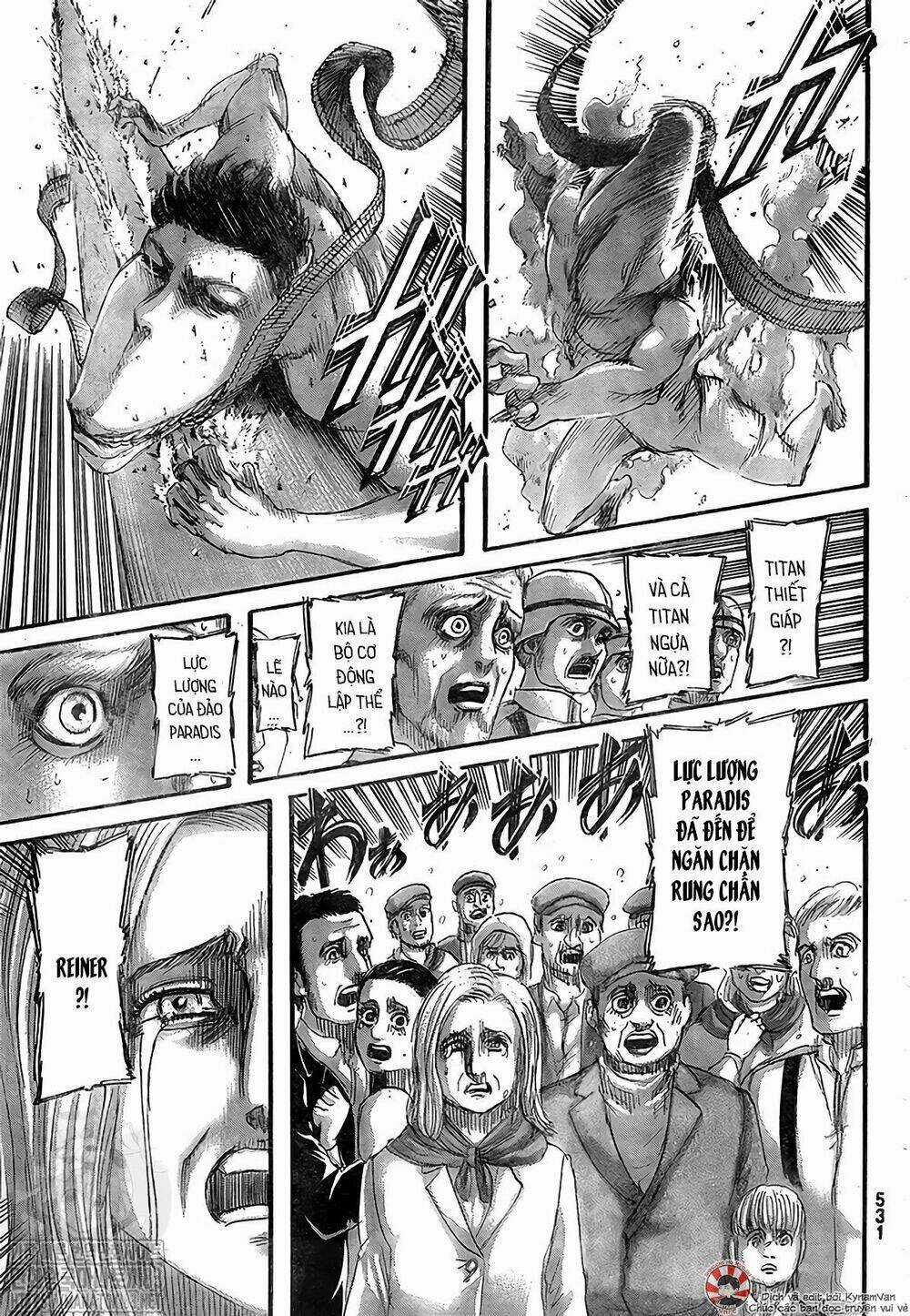 Đại Chiến Người Khổng Lồ Chapter 134 trang 39